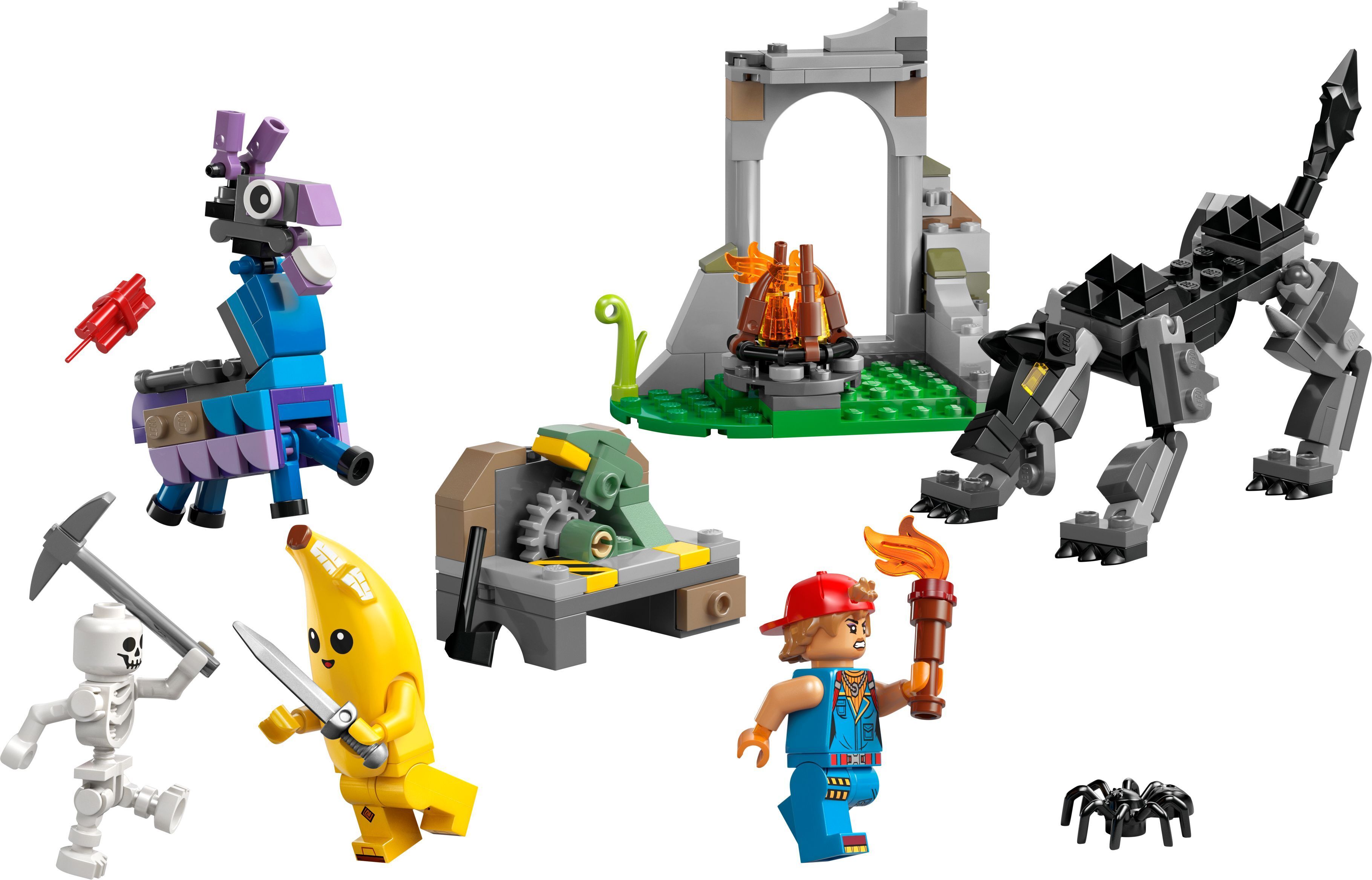 LEGO 77075 Fortnite Лагерь Peely та Sparkplug фото 3