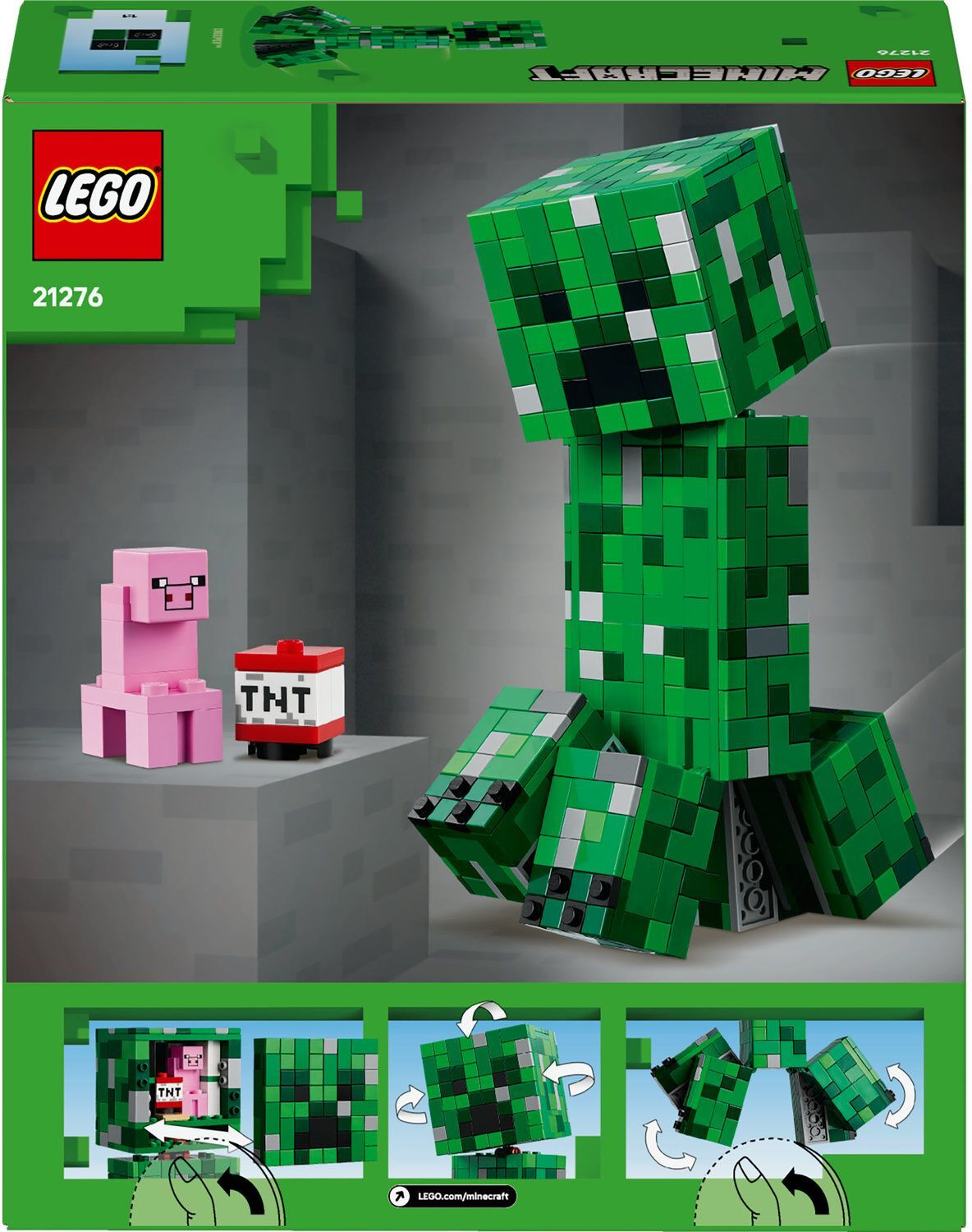 LEGO 21276 Minecraft Крипер фото 11
