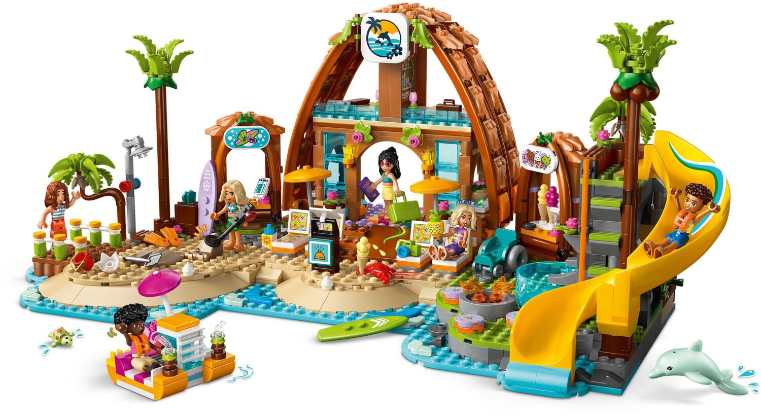 LEGO 42673 Friends Пляжный курорт для семейного отдыха фото