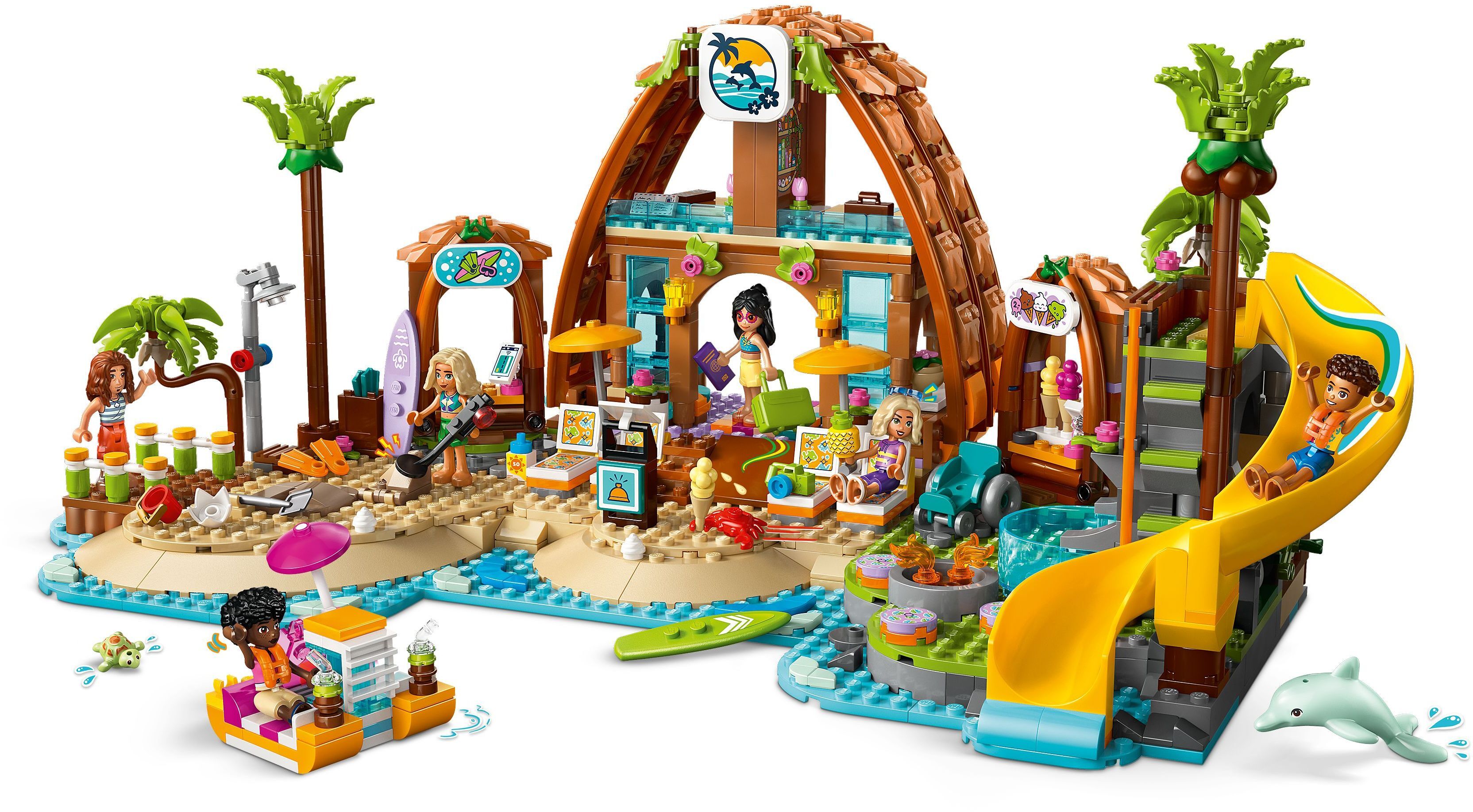 LEGO 42673 Friends Пляжный курорт для семейного отдыха фото 4