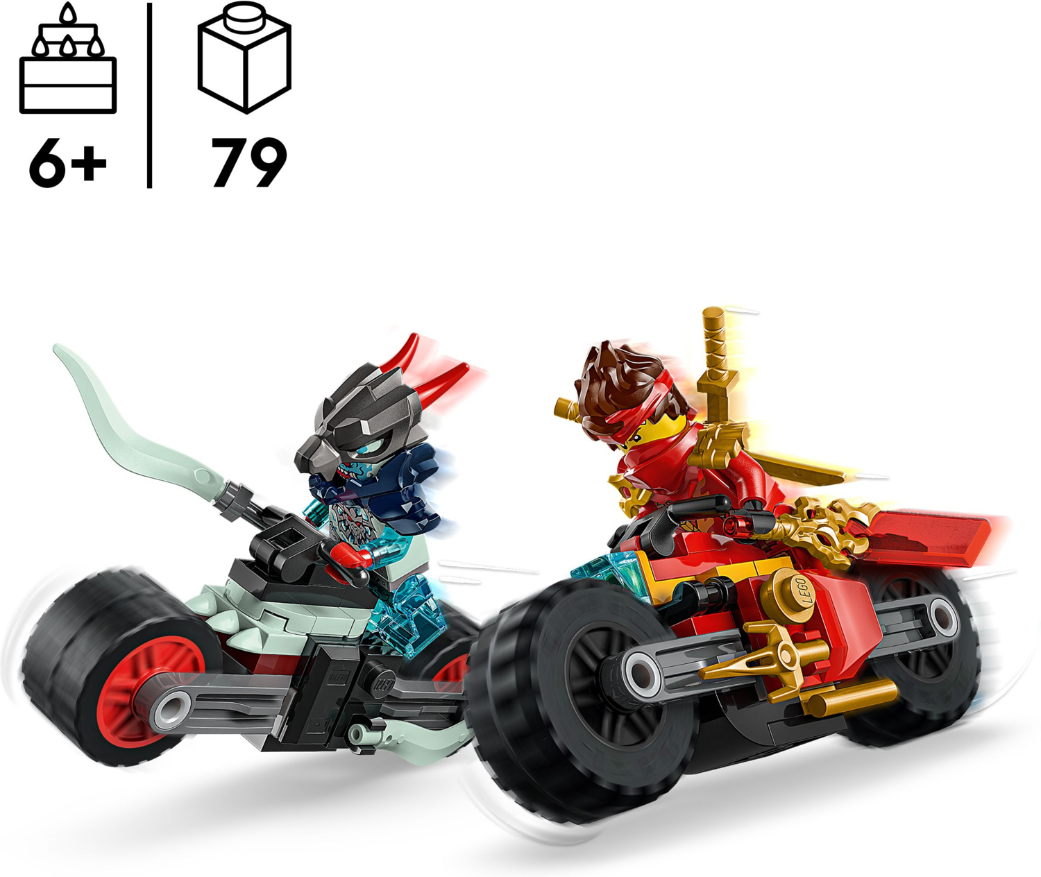 LEGO 71838 Ninjago Скоростная гонка Кая на мотоцикле фото