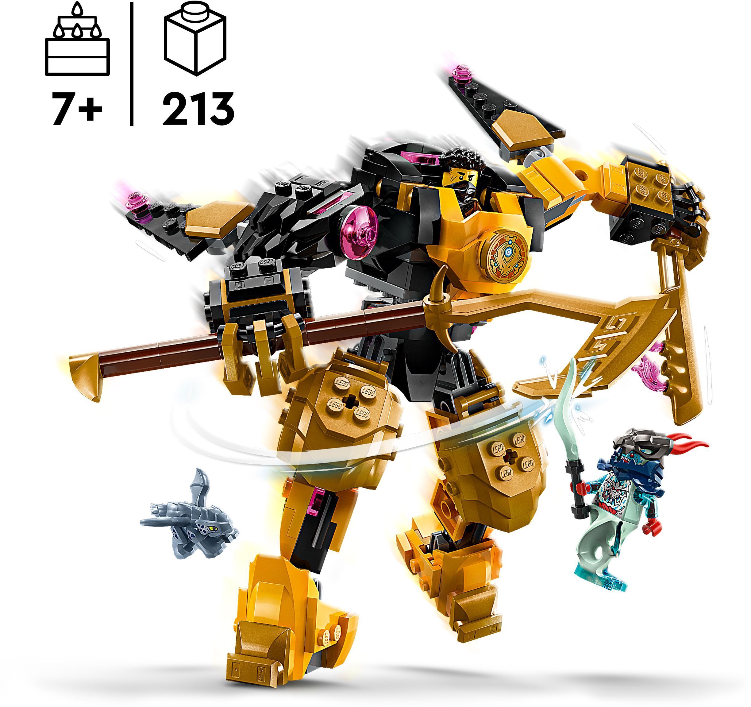 LEGO 71839 Ninjago Бойовий робот Арін Спін-джитсуфото2