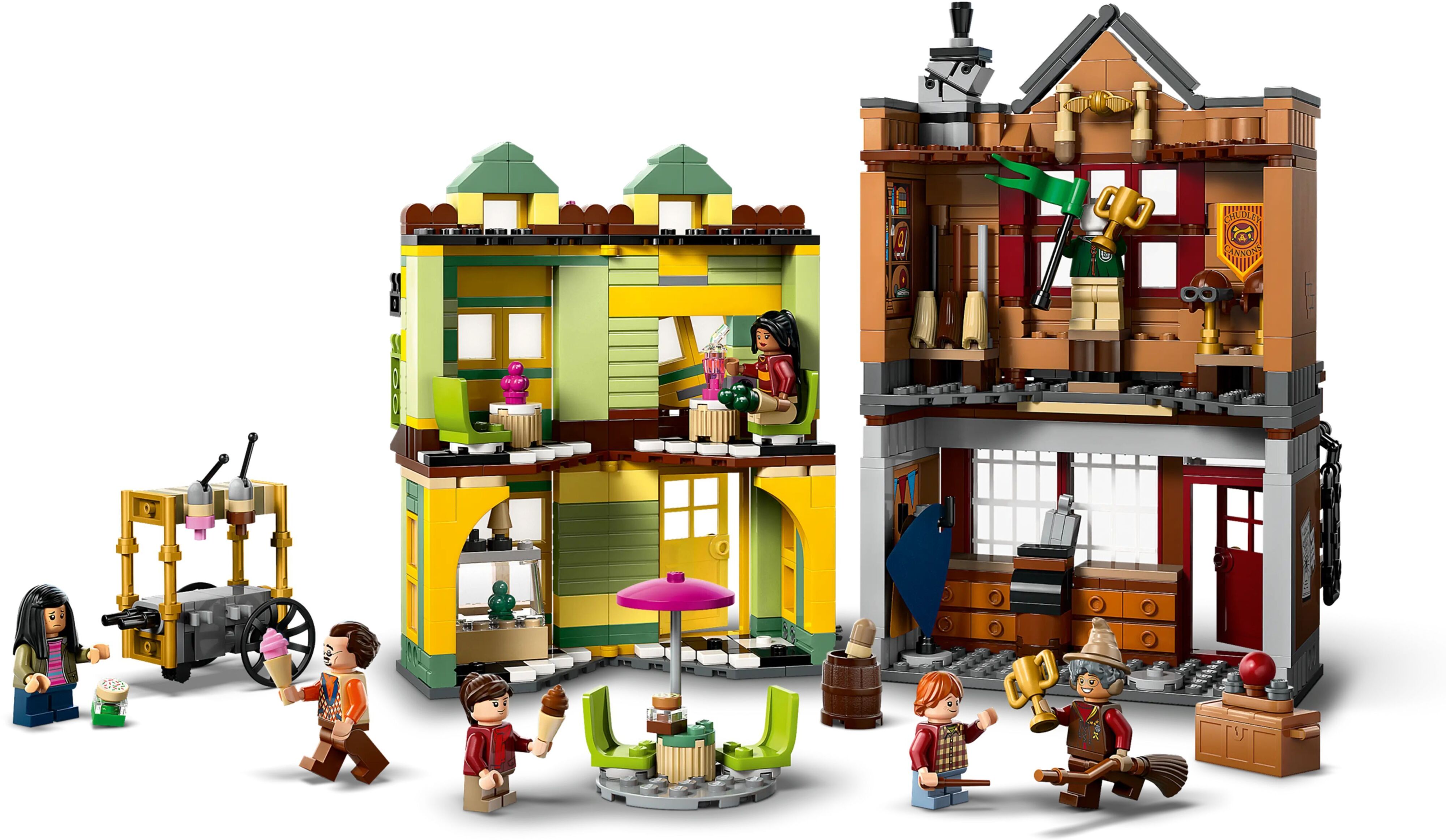 LEGO 76452 Harry Potter Качественные товары для квидича и кафе с мороженым фото 