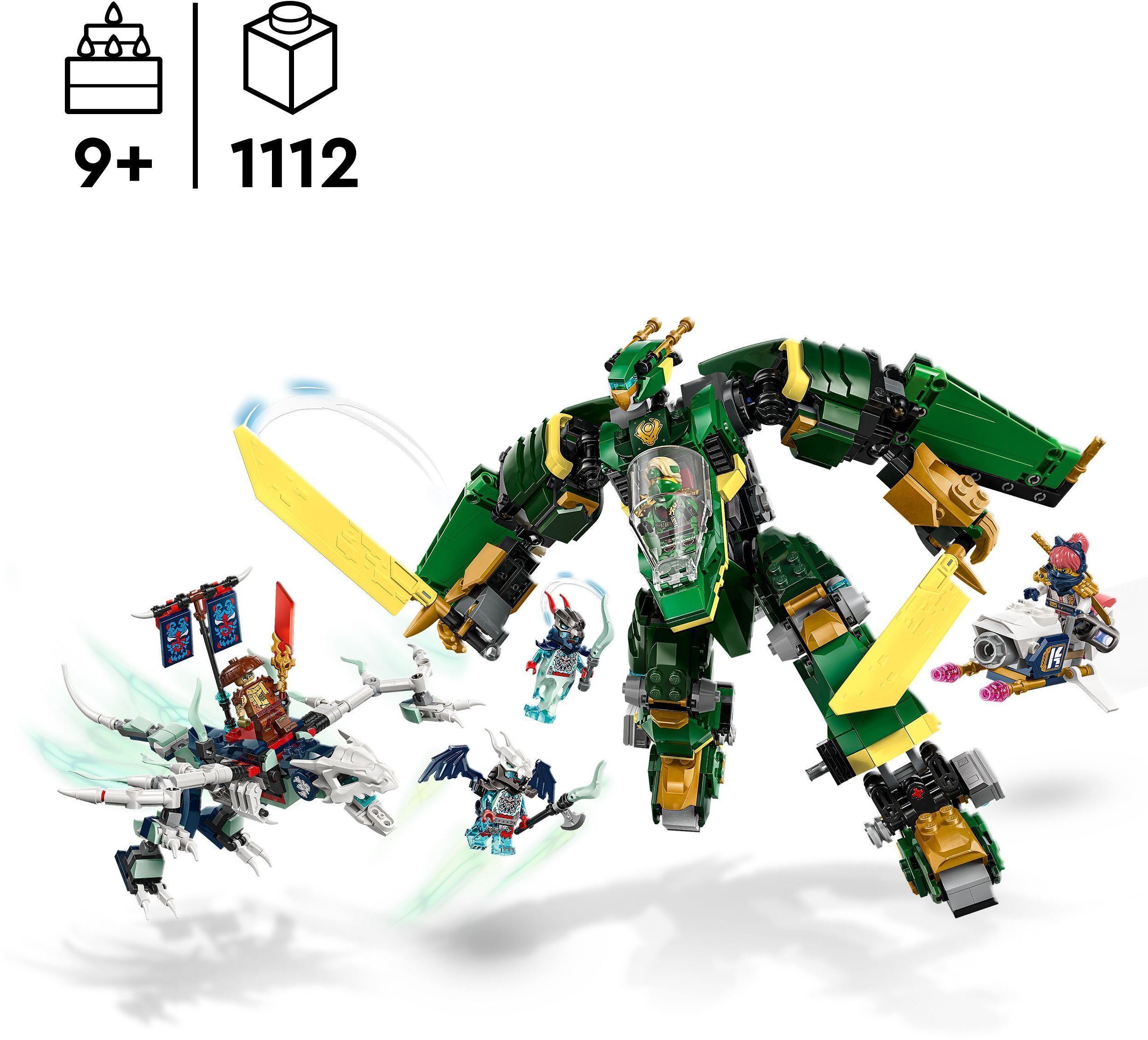 LEGO 71845 Ninjago Реактивный робот Ллойда фото 2