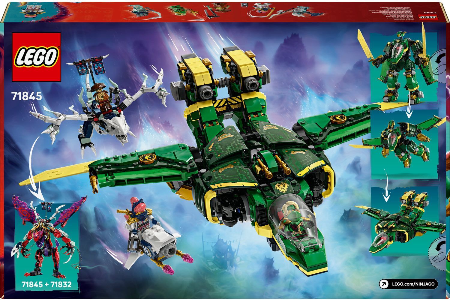 LEGO 71845 Ninjago Реактивный робот Ллойда фото 13