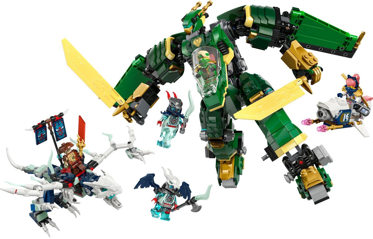 LEGO 71845 Ninjago Реактивный робот Ллойда фото 3