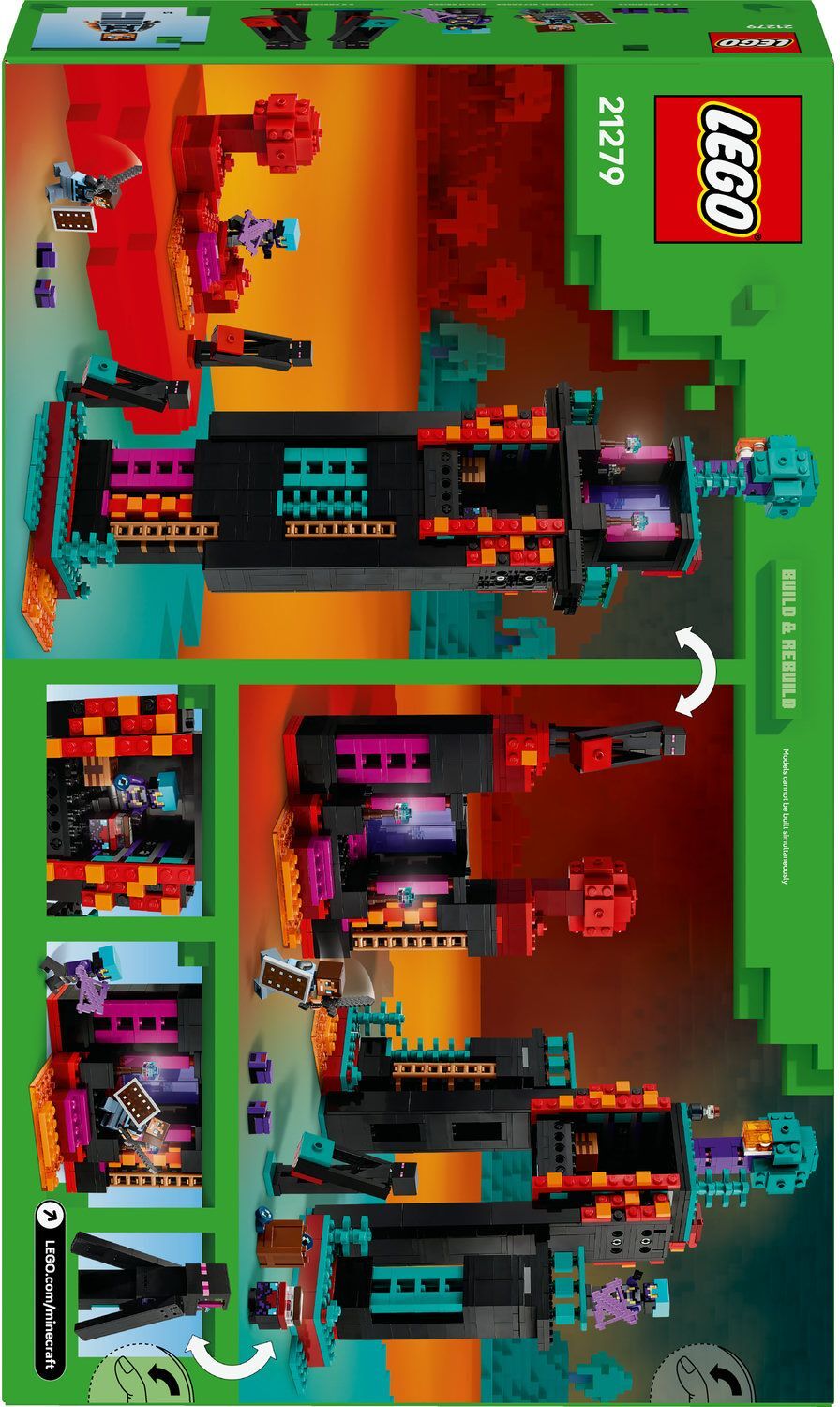 LEGO 21279 Minecraft Вежа Ендерменафото12