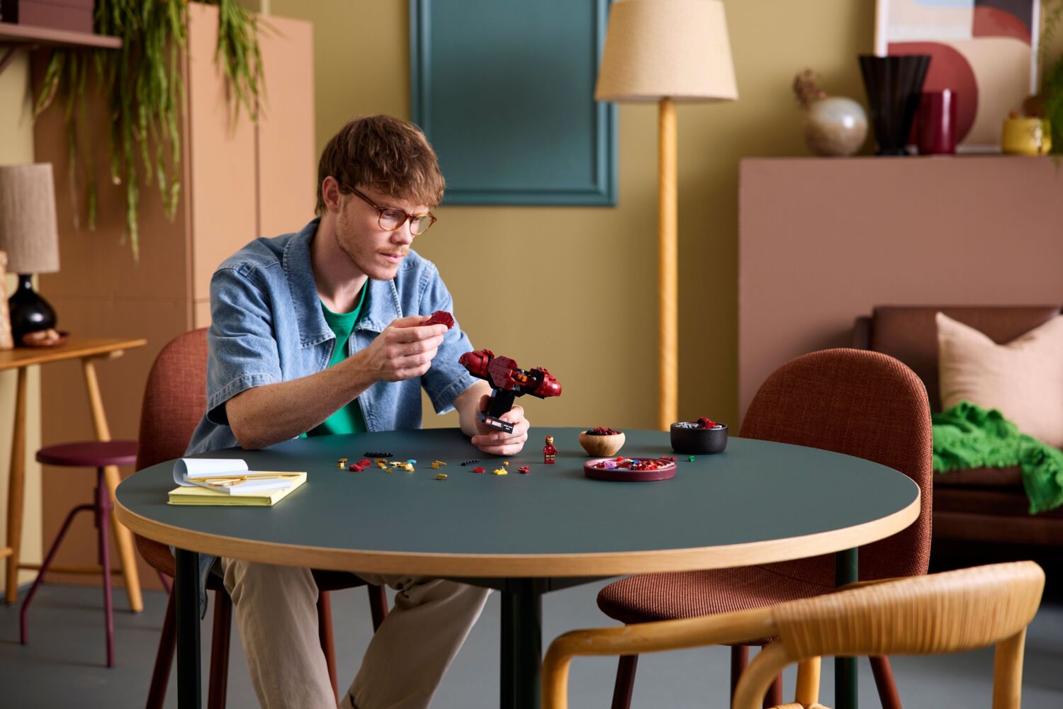 LEGO 76327 Super Heroes Бюст Железного Человека MK4 фото