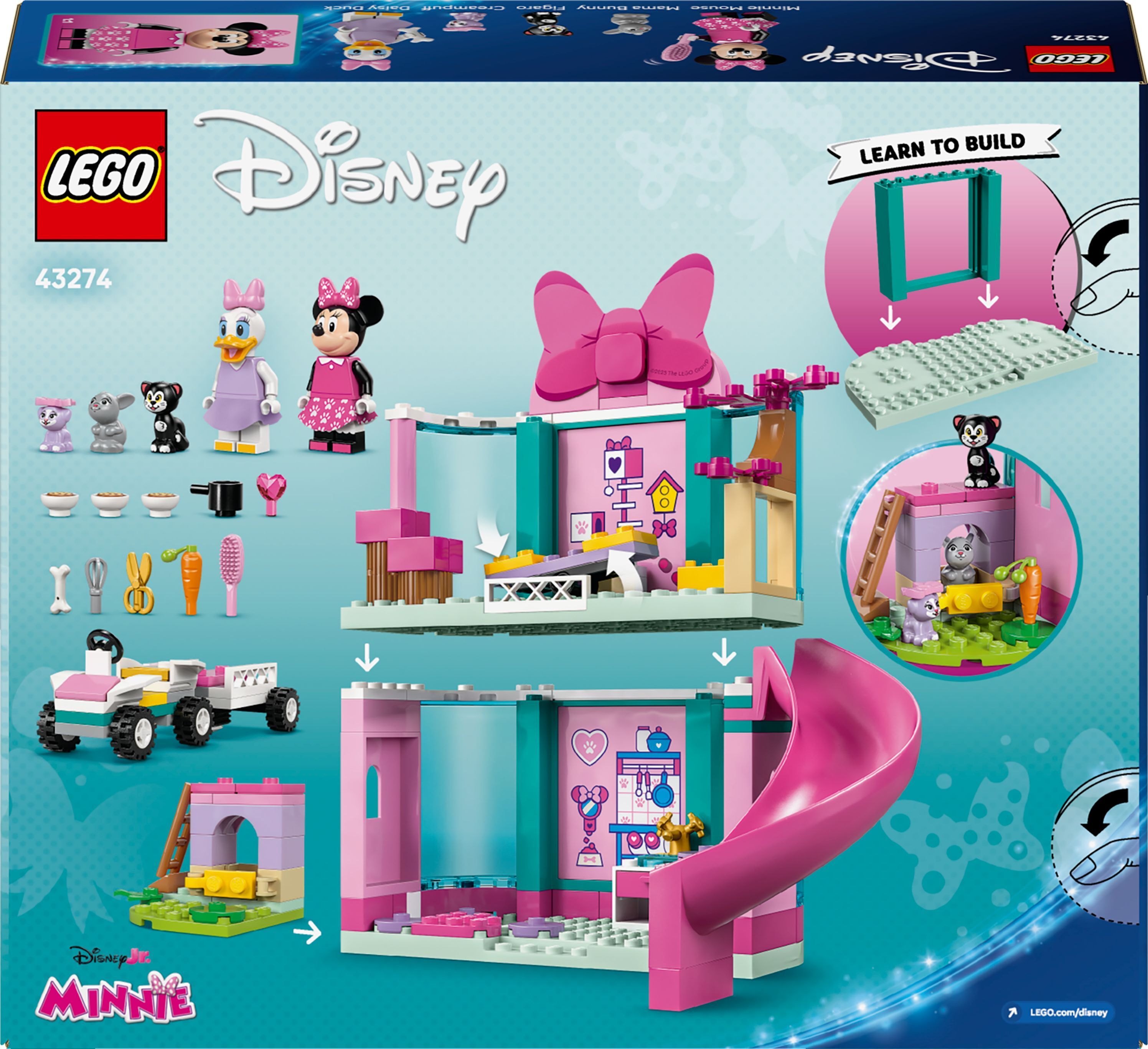 LEGO 43274 Disney Classic Отель Мінні для домашних любимцев фото 15