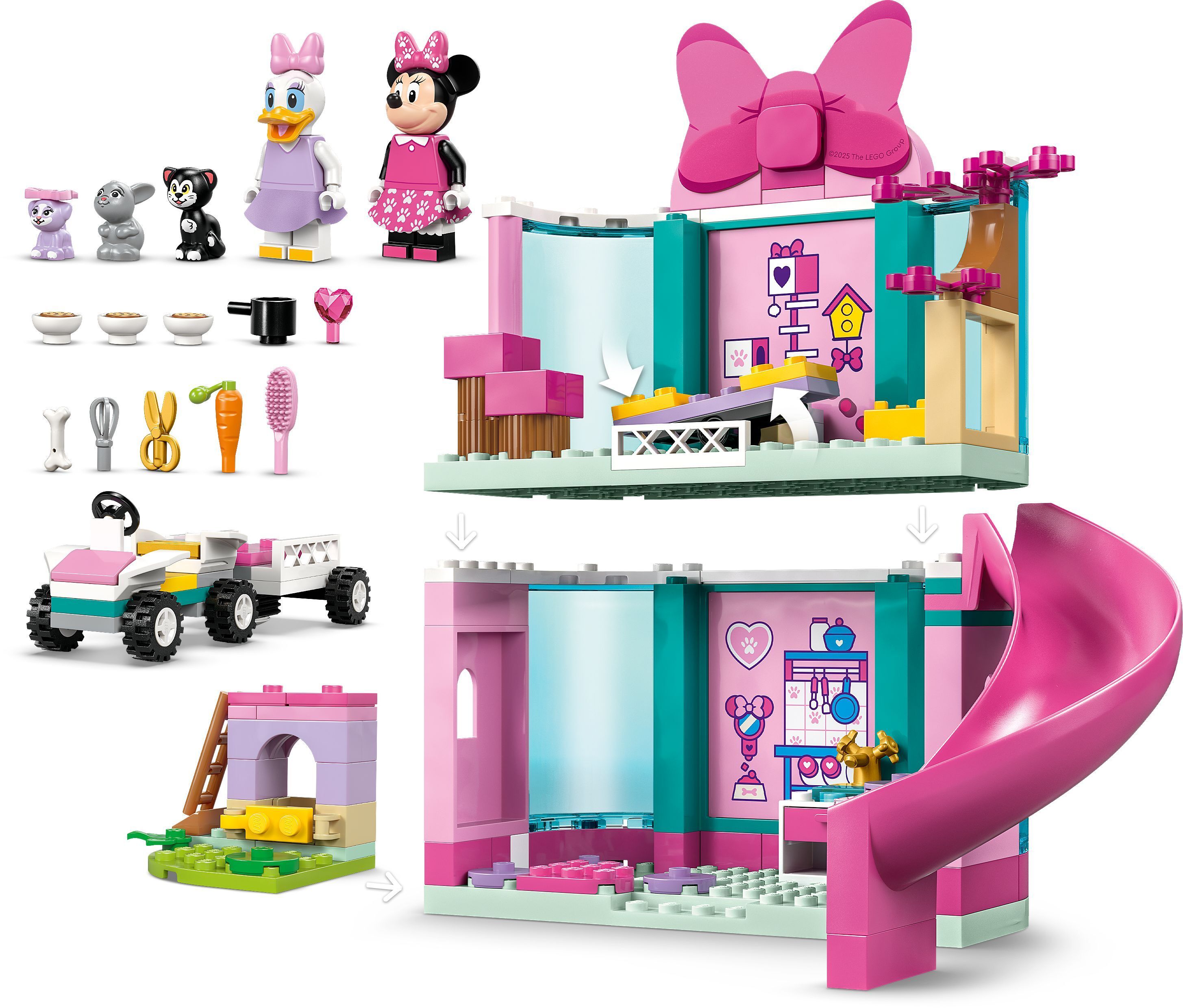 LEGO 43274 Disney Classic Отель Мінні для домашних любимцев фото 3