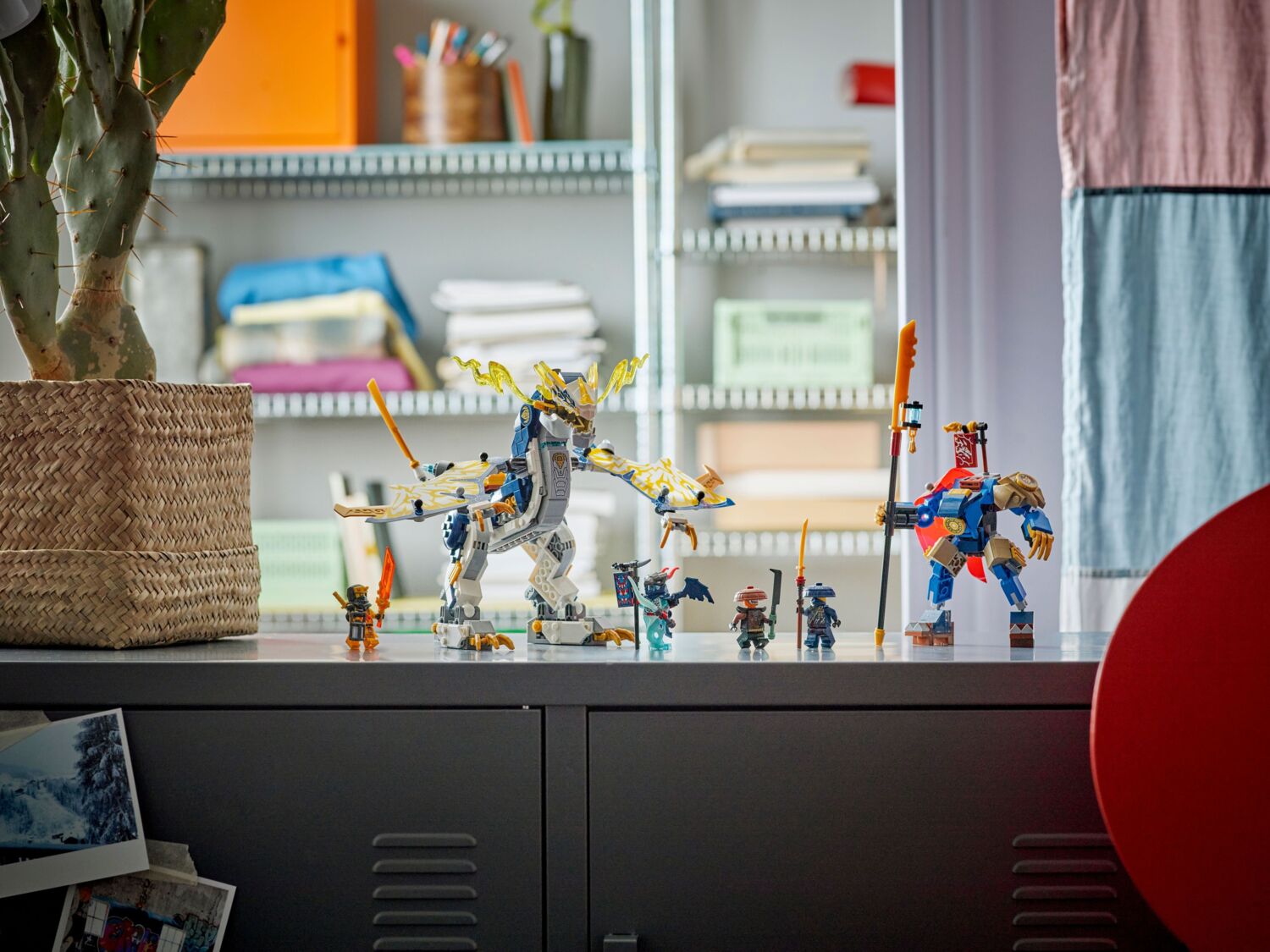 LEGO 71843 Ninjago Розбойник: Робот-всадник на драконе фото