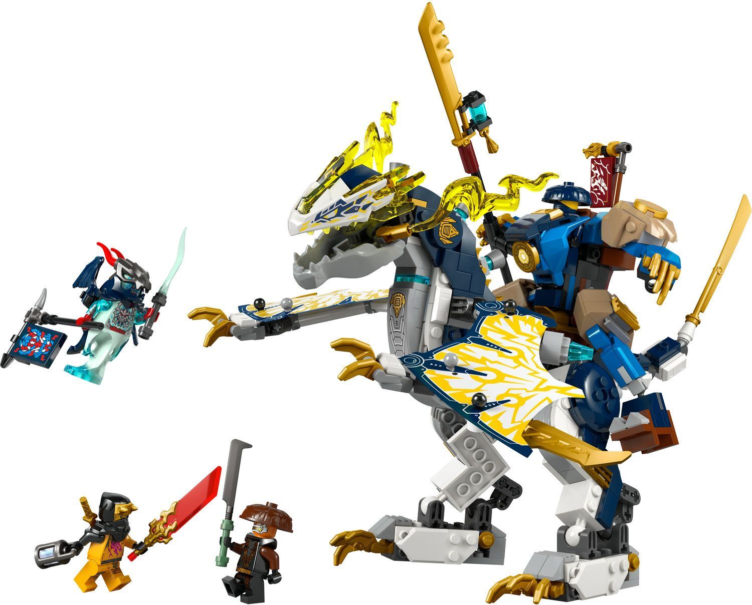 LEGO 71843 Ninjago Розбойник: Робот-всадник на драконе фото 3