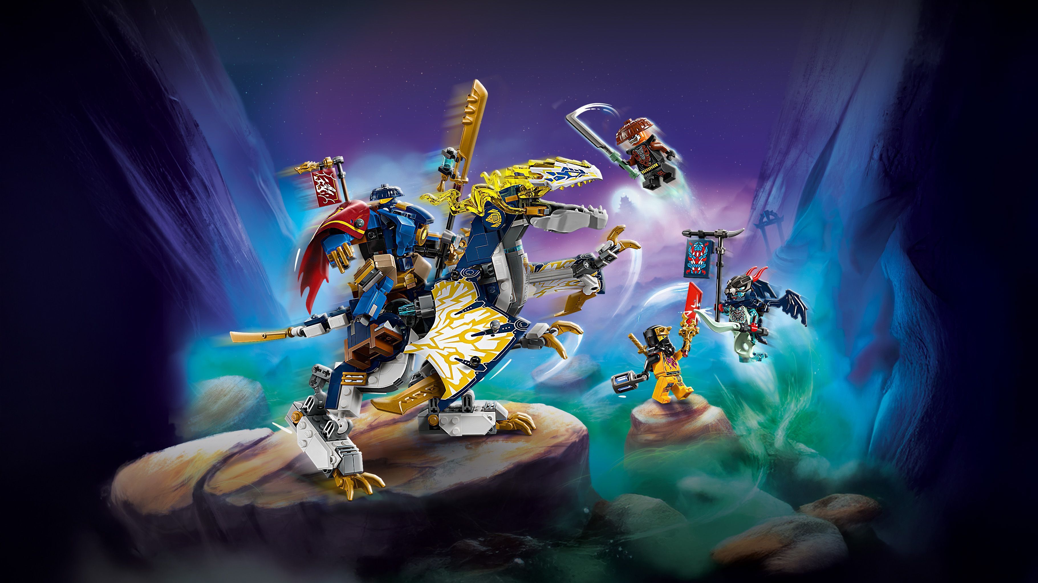 LEGO 71843 Ninjago Розбойник: Робот-всадник на драконе фото 11