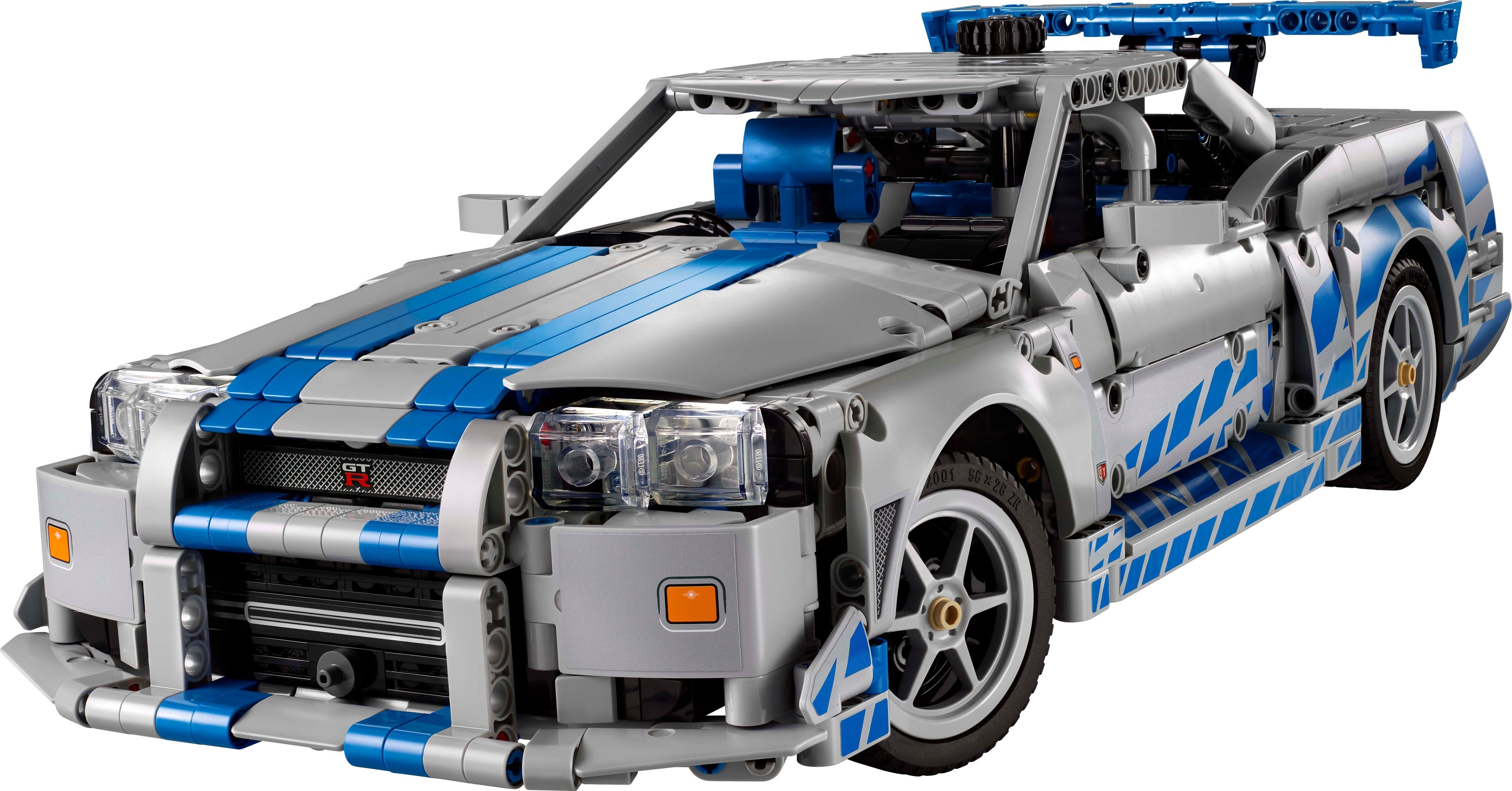 LEGO 42210 Technic Двойной форсаж Автомобиль Nissan Skyline GT-R (R34) фото 2