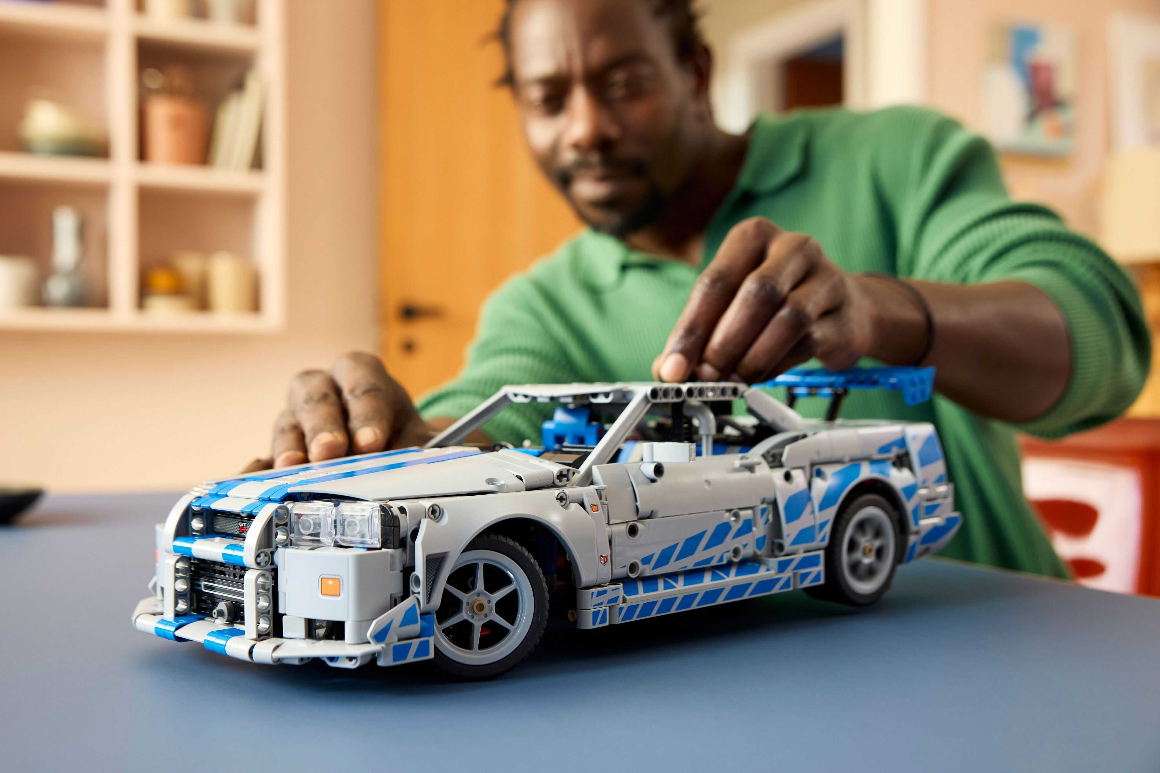 LEGO 42210 Technic Двойной форсаж Автомобиль Nissan Skyline GT-R (R34) фото 7