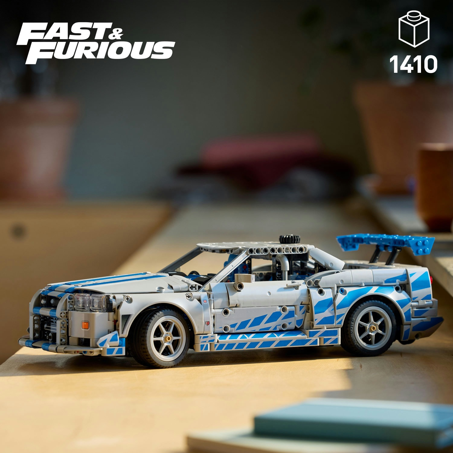 LEGO 42210 Technic Двойной форсаж Автомобиль Nissan Skyline GT-R (R34) фото 5