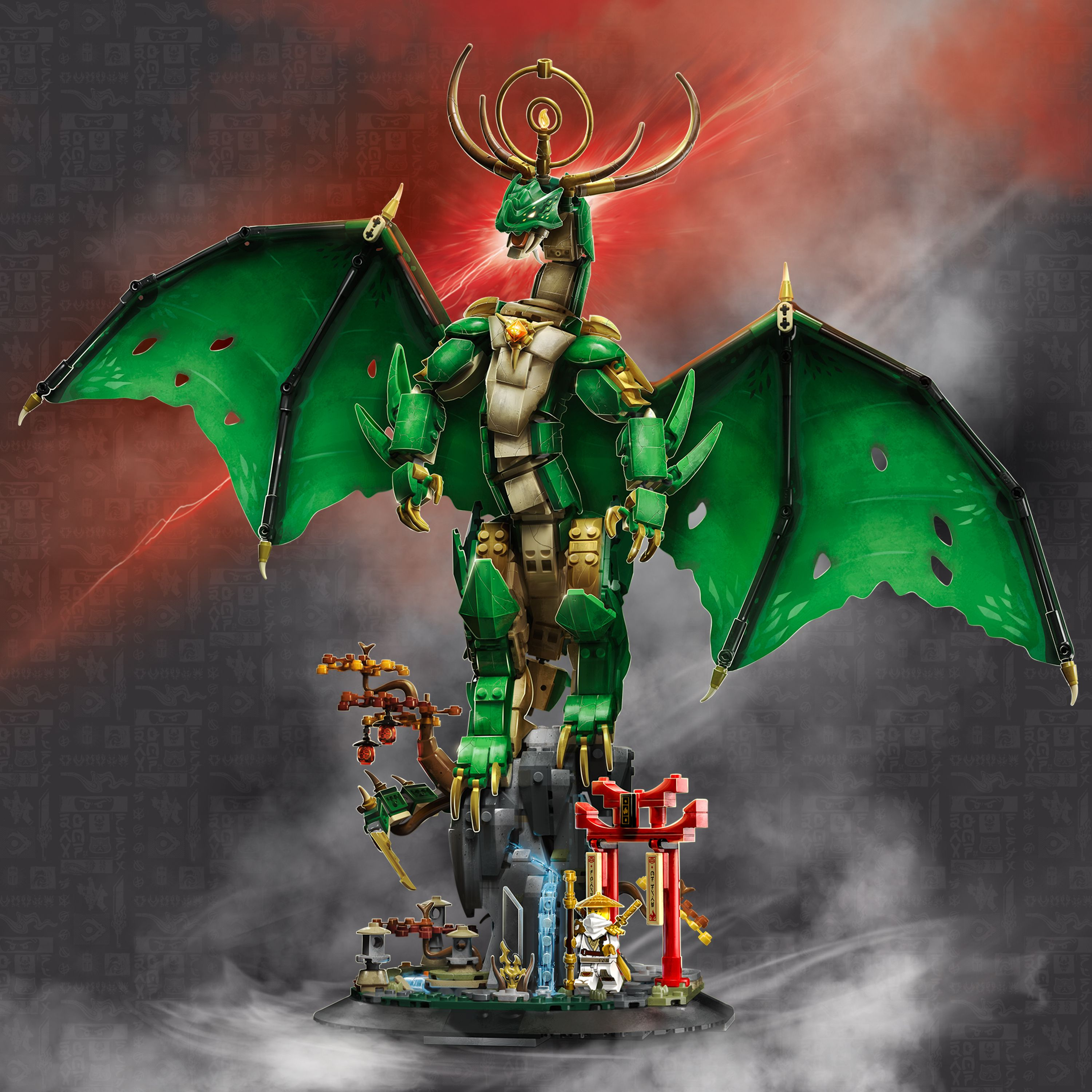 LEGO 71847 Ninjago Дракон вахты фото 10