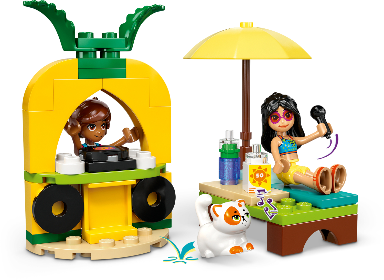 LEGO 42658 Friends Вечеринка единорога и фламинго возле басейна фото