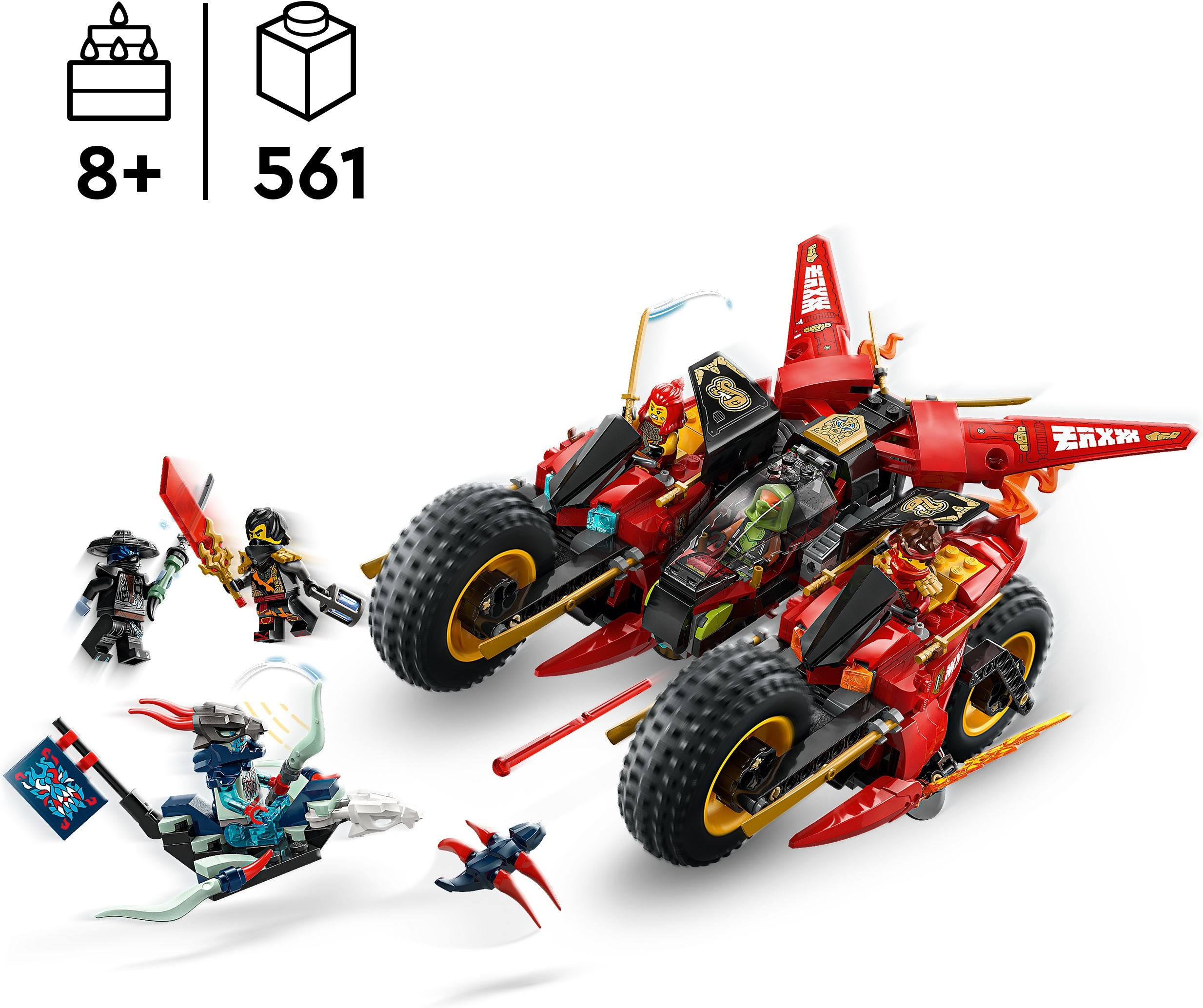 LEGO 71844 Ninjago Боевая машина ниндзя фото 2