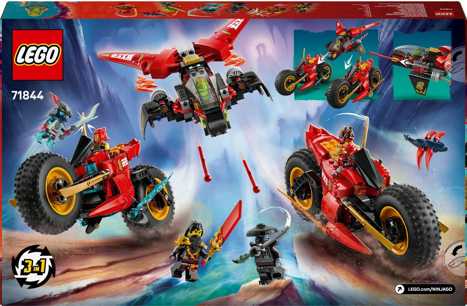 LEGO 71844 Ninjago Боевая машина ниндзя фото 13