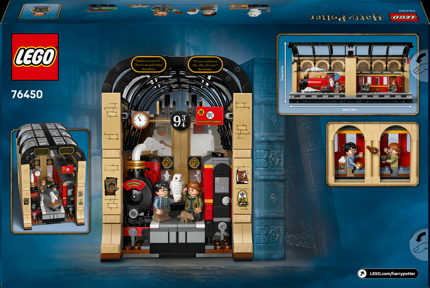 LEGO 76450- Harry Potter Бук нук: Гоґвортський експресфото