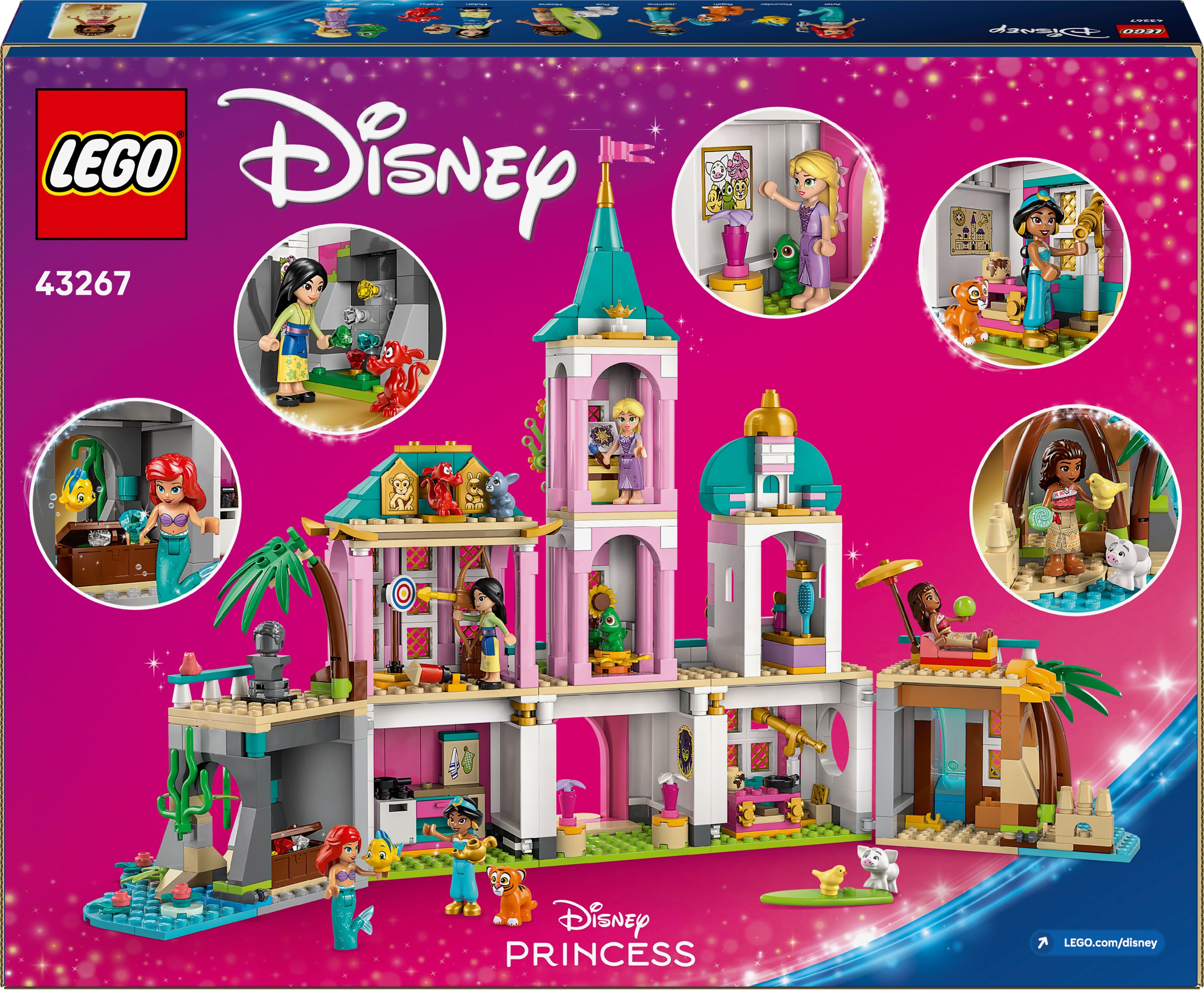 LEGO 43267 Disney Princess Замок принцесы и королівские любимцы фото 11