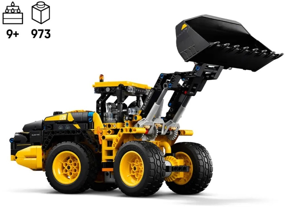 LEGO 42209 Technic Колесный загрузчик Volvo L120 Electric фото 2