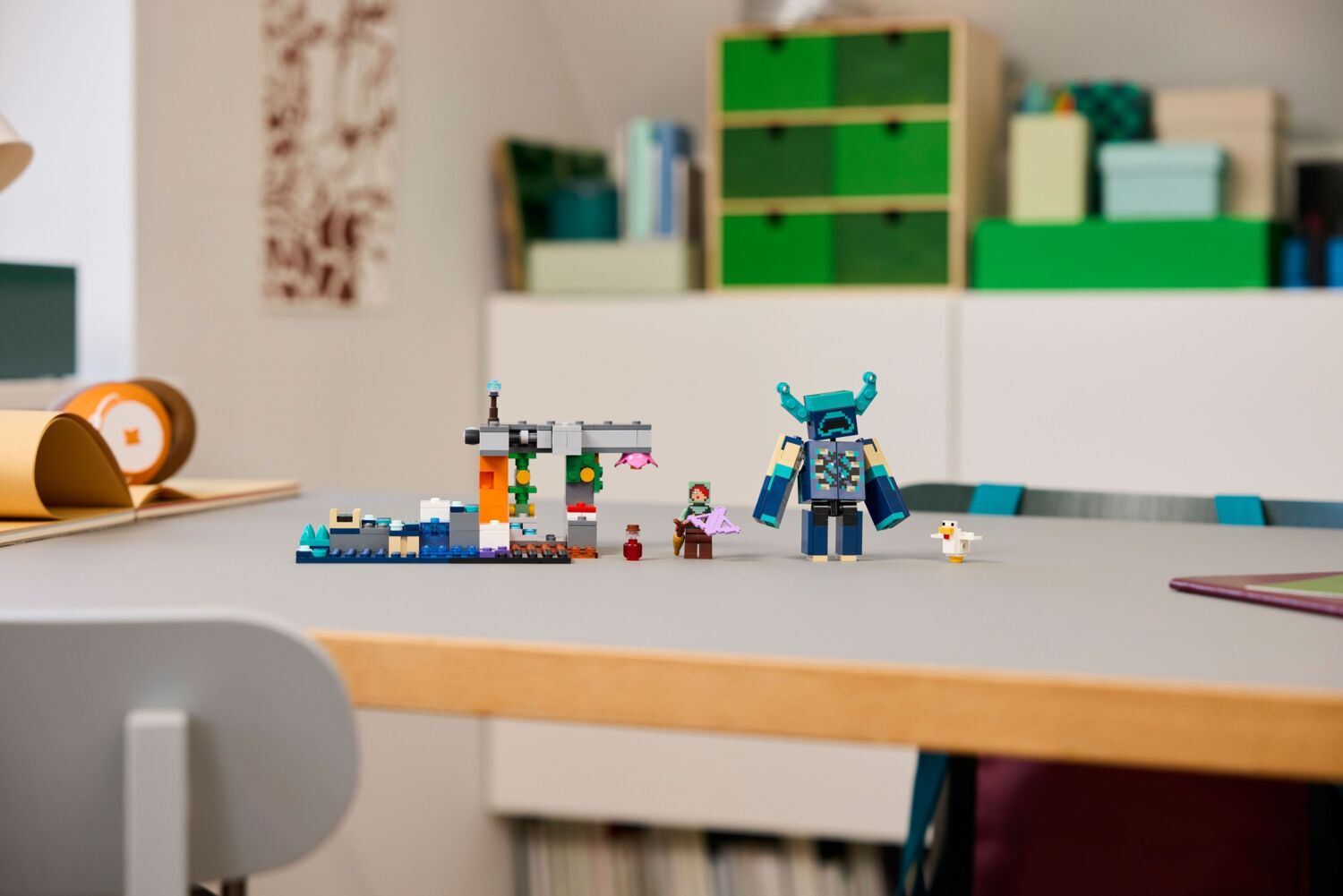 LEGO 21274 Minecraft Зустріч із Боронителемфото