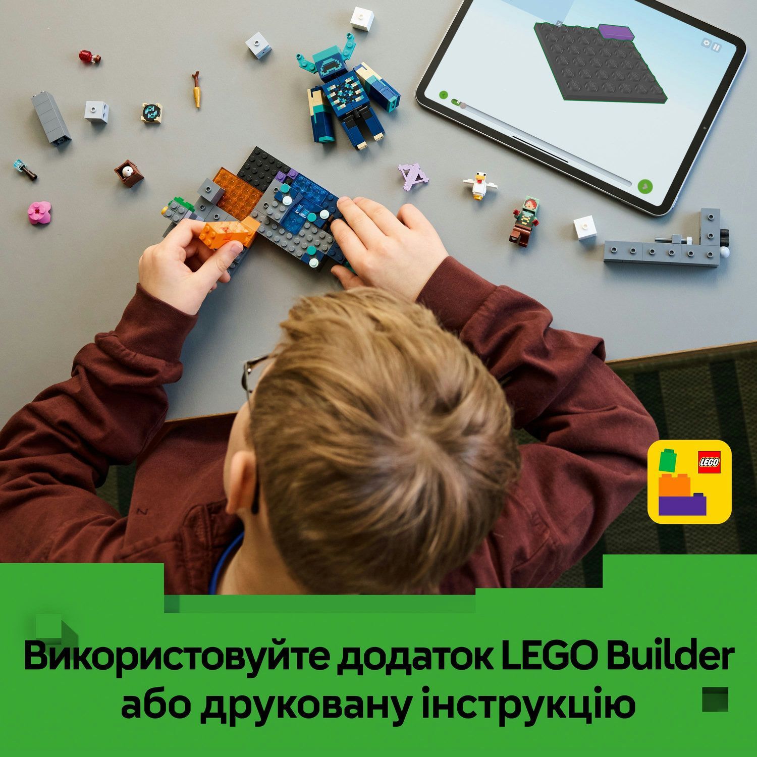 LEGO 21274 Minecraft Зустріч із Боронителемфото9