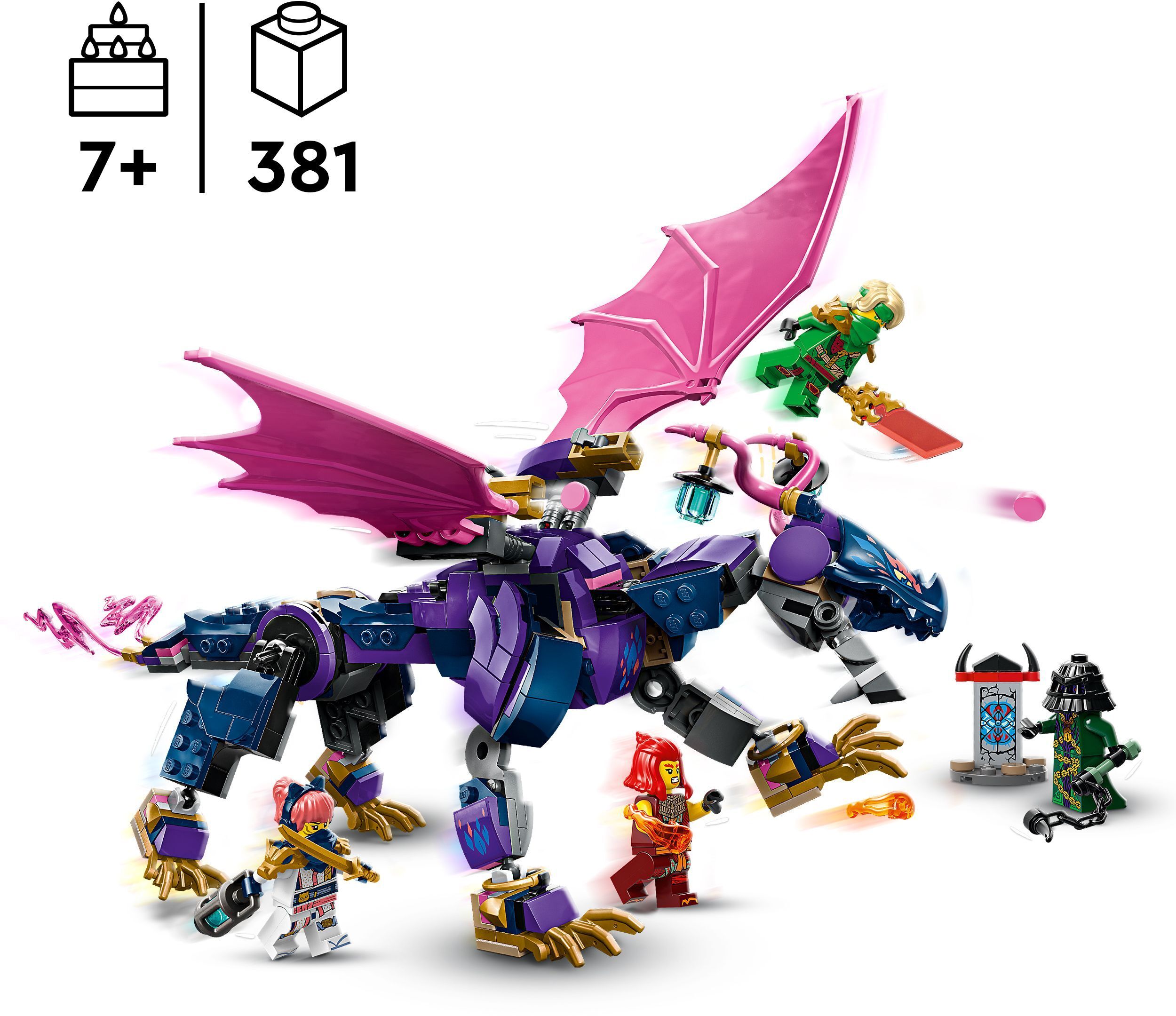 LEGO 71842 Ninjago Ронту, повелитель драконівфото2