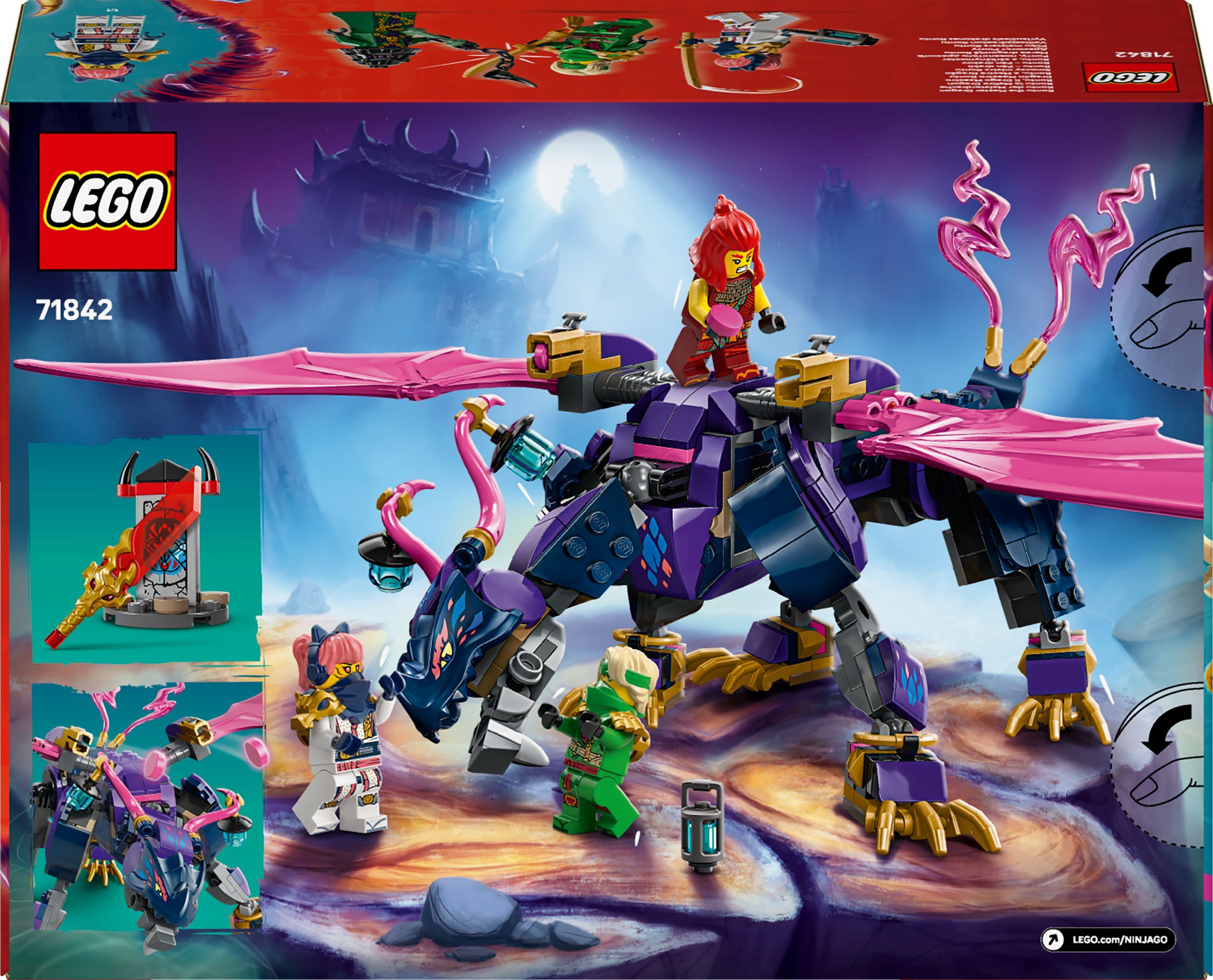 LEGO 71842 Ninjago Ронту, повелитель драконівфото11