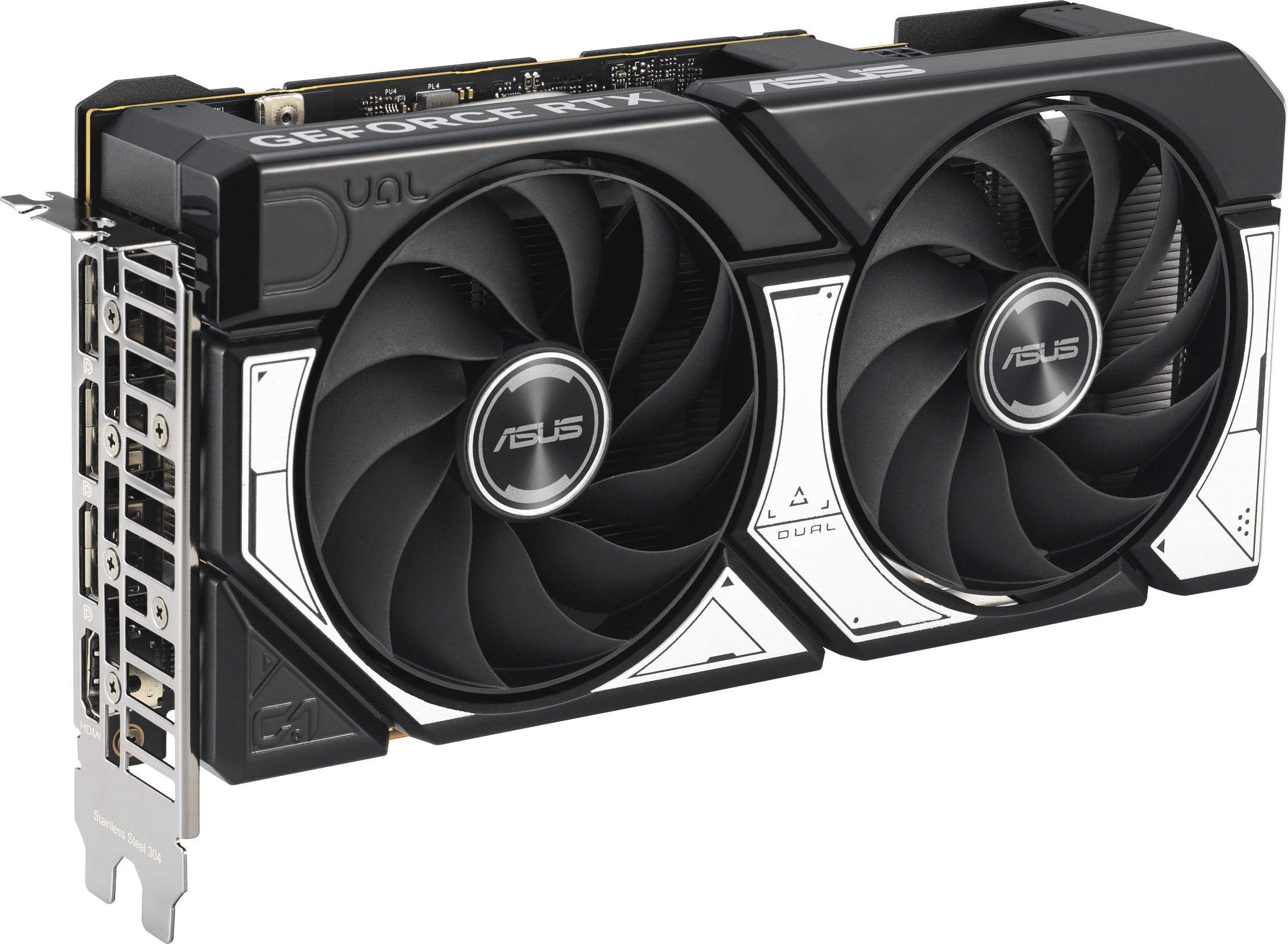 Відеокарта ASUS GeForce RTX 5060 8 GB GDDR7 OC DUAL-RTX5060-O8G (90YV0N12-M0NA00)фото3