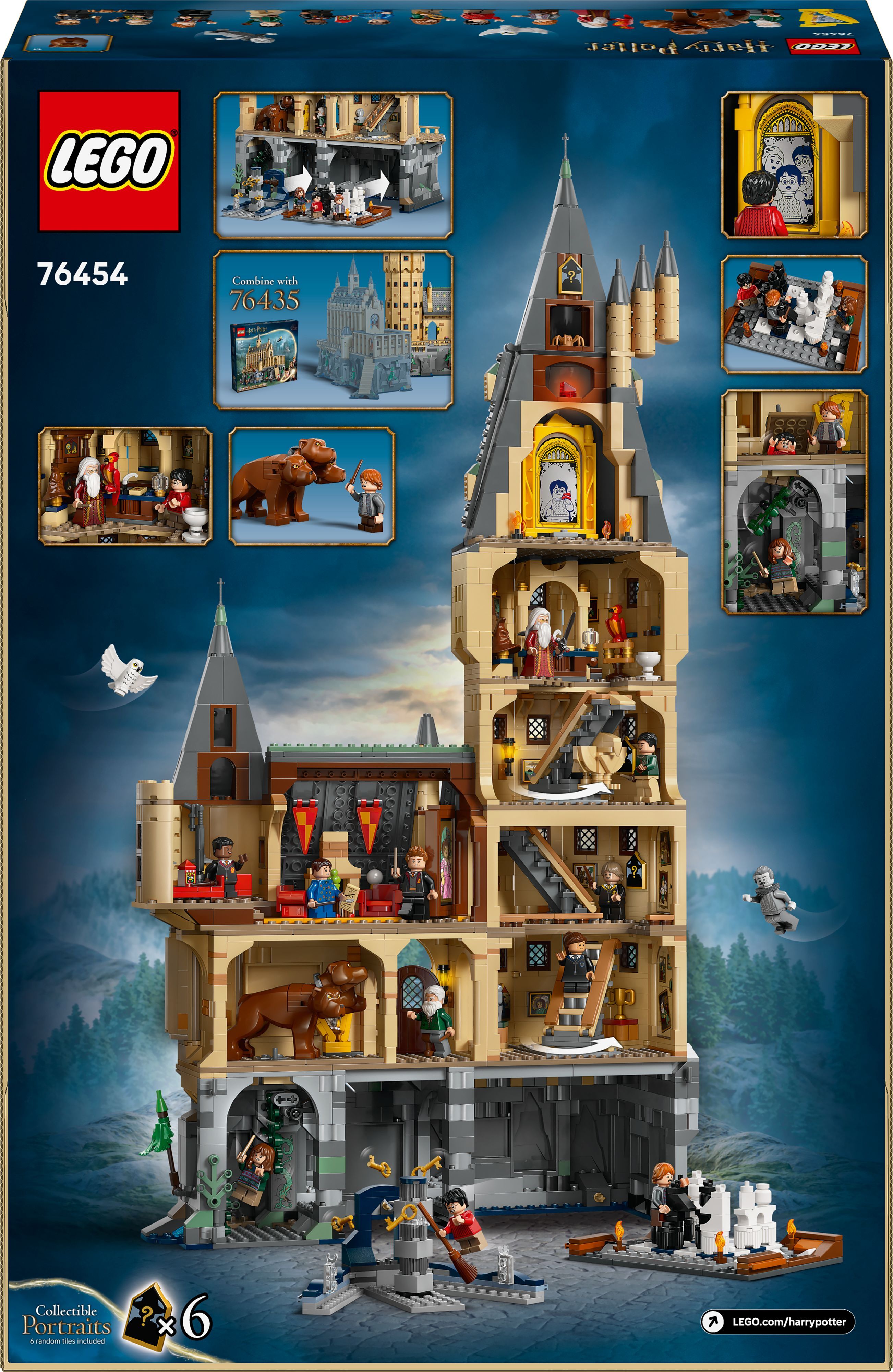 LEGO 76454 Harry Potter Замок Хогвардс: главная башня фото 11