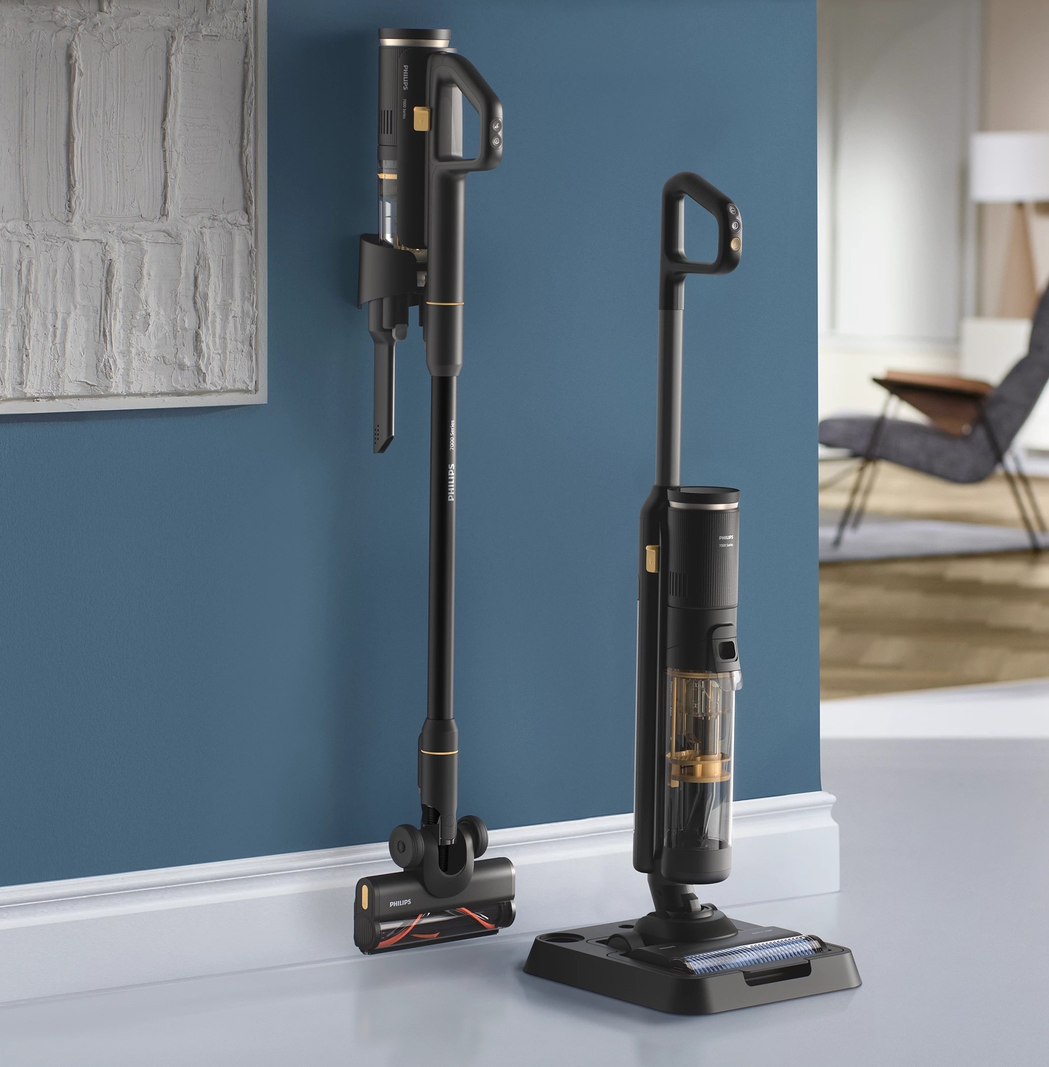 Аккумуляторный пылесос Philips AquaTrio XW7264/10 фото 