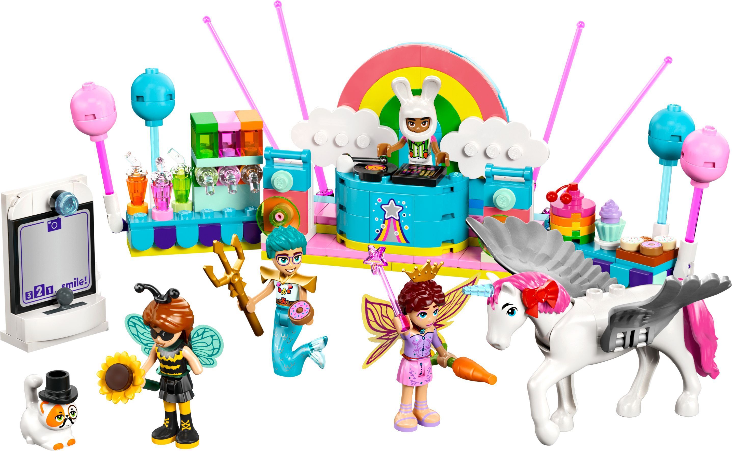 LEGO 42661 Friends Костюмированная вечеринка с единорогом и феєй фото 2