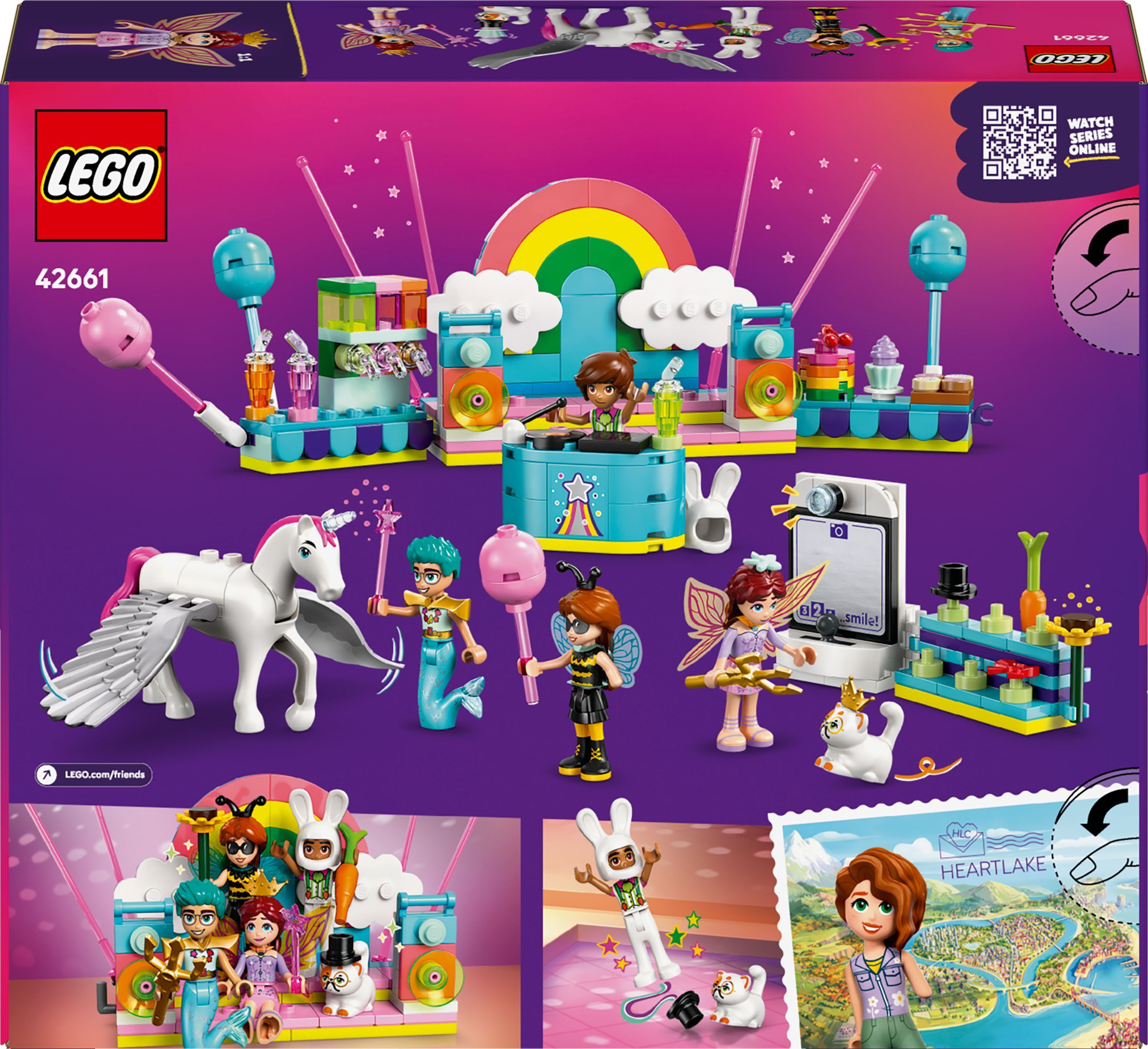 LEGO 42661 Friends Костюмированная вечеринка с единорогом и феєй фото 7
