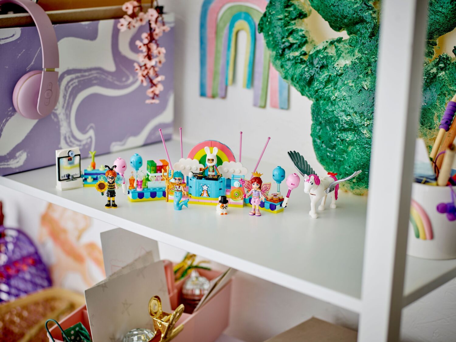 LEGO 42661 Friends Костюмированная вечеринка с единорогом и феєй фото