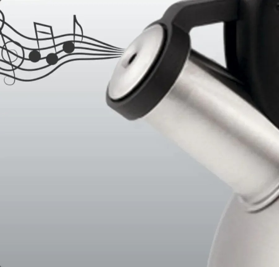 Чайник со свистком Tefal, 2.5л, черный (N4180217) фото