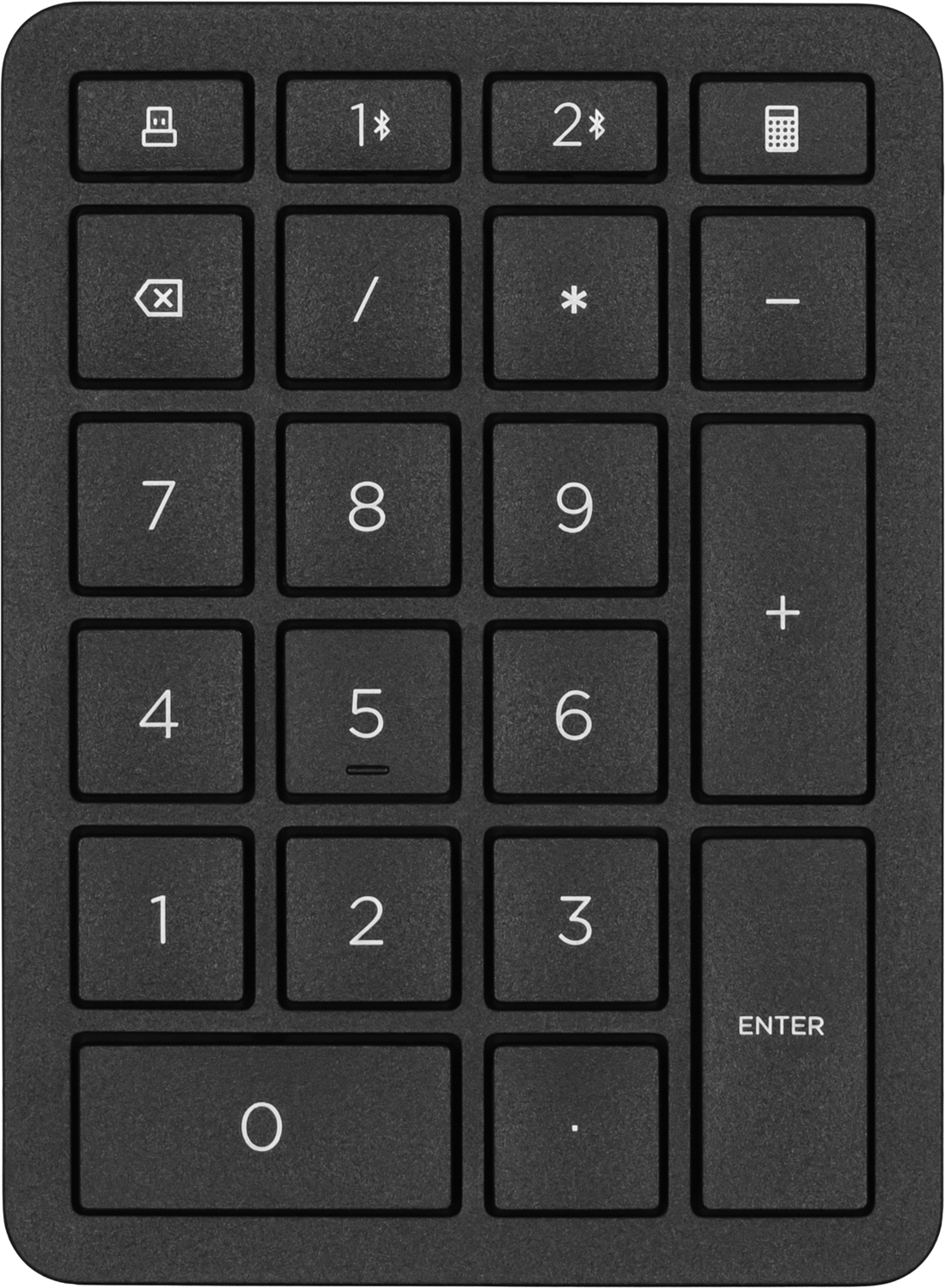 Клавиатура HP 960 BLK Ergonomic split-zone, 112key, BT, EN/UK, Black (7E755AA) фото