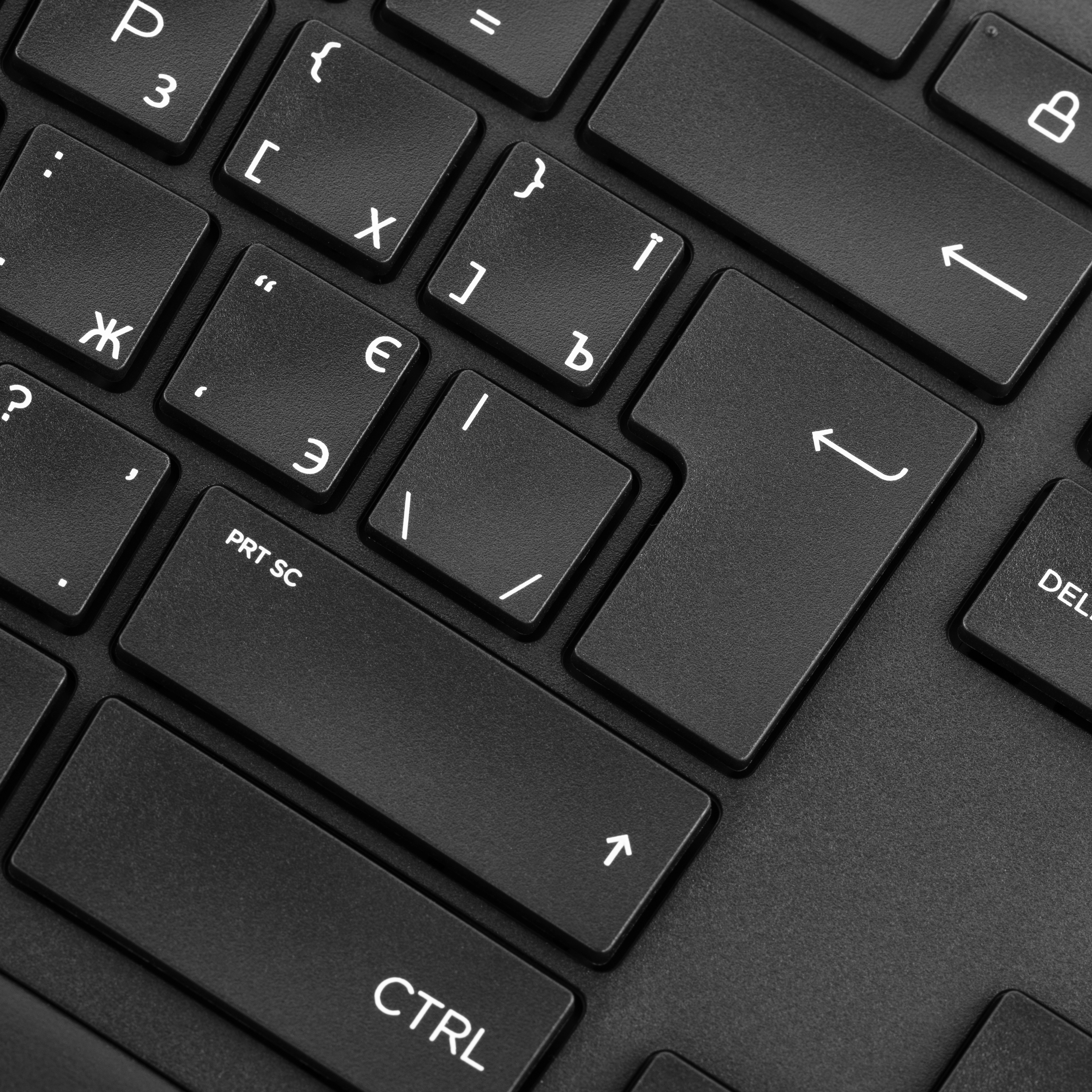 Клавиатура HP 960 BLK Ergonomic split-zone, 112key, BT, EN/UK, Black (7E755AA) фото 14