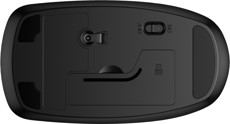 Миша HP 230 Slim WL Black (AJ7C2AA)фото5