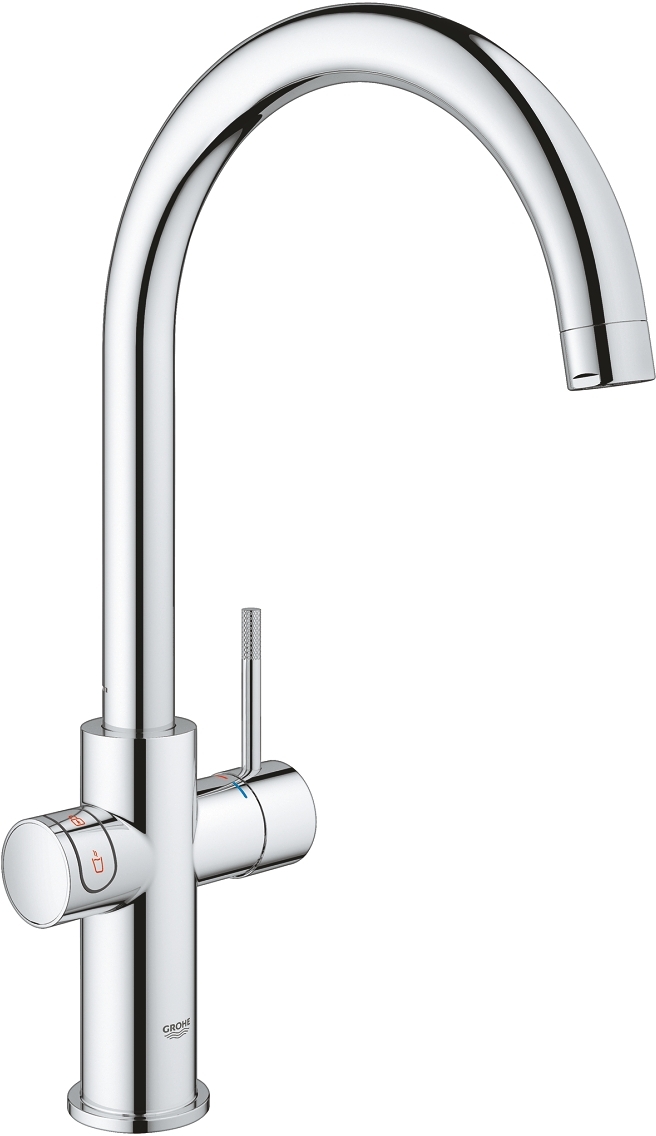 Комплект смесителя для кухни GROHE Red Duo и бойлерная система M размера (30083001) фото 