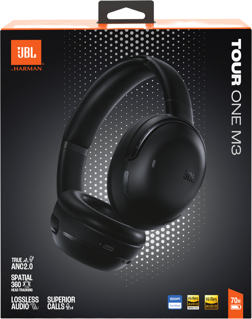 Навушники JBL Tour One M3 Black (JBLTOURONEM3BLK)фото