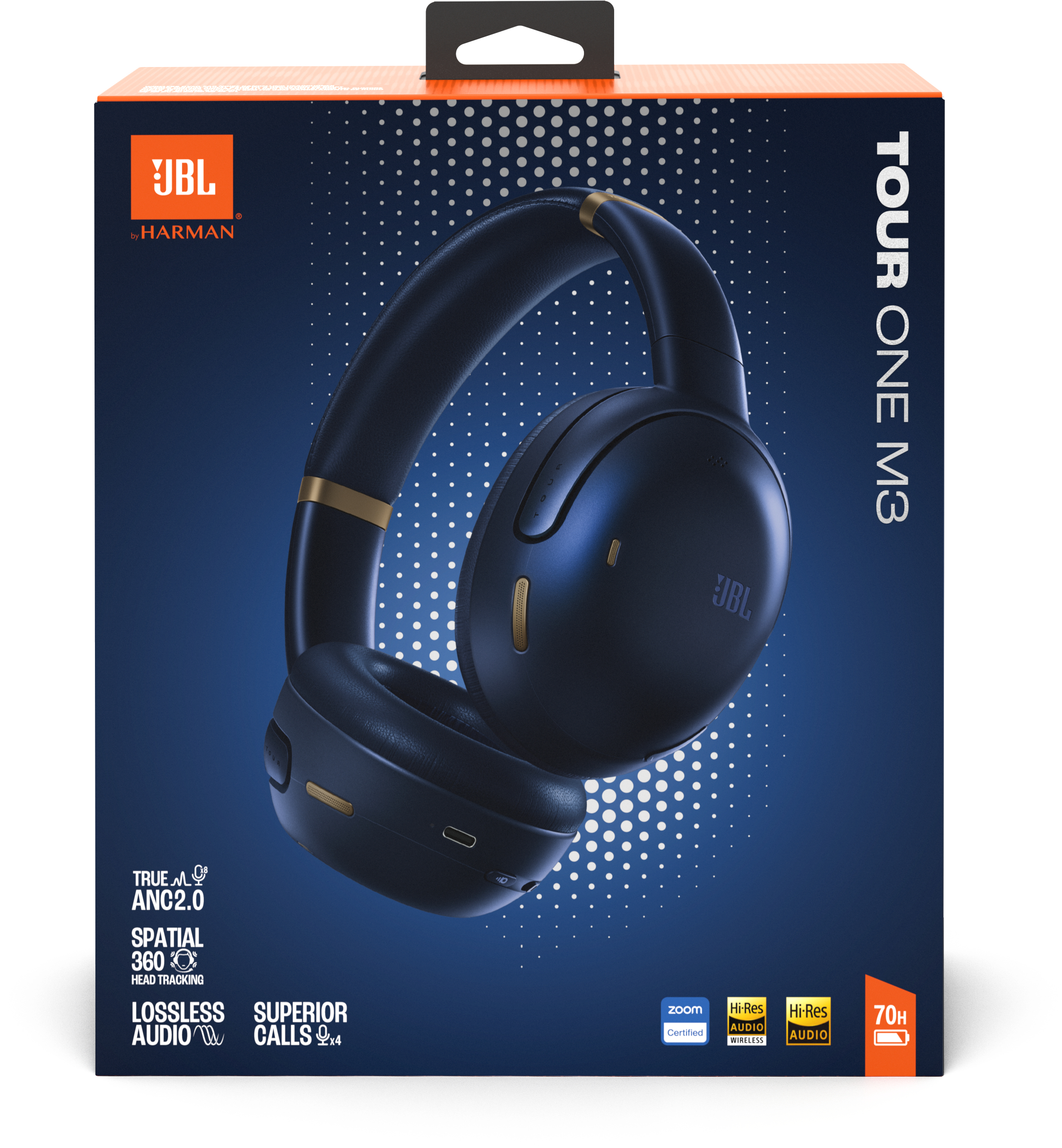 Навушники JBL Tour One M3 Blue (JBLTOURONEM3BLU)фото9