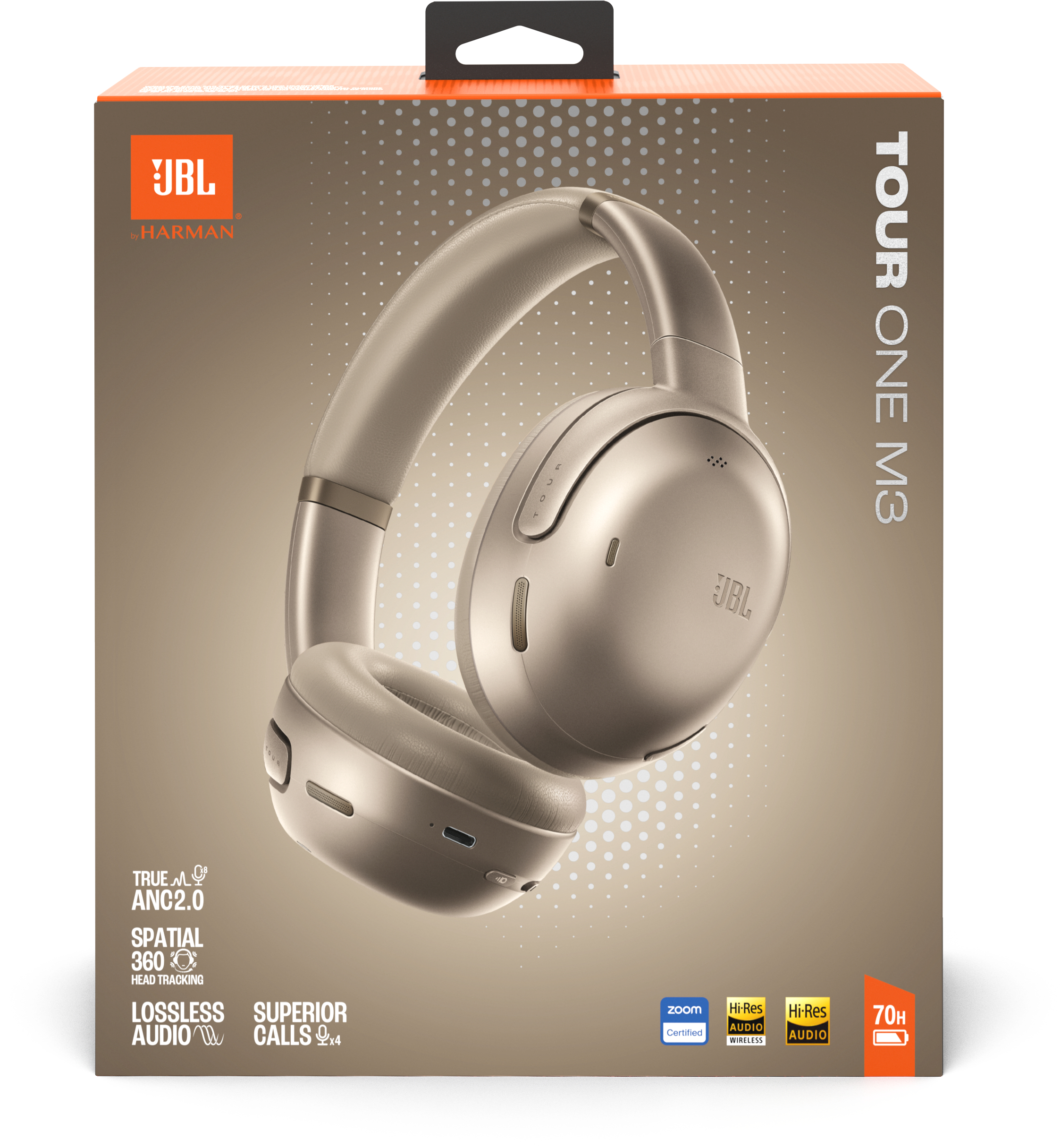 Навушники JBL Tour One M3 Latte (JBLTOURONEM3LTT)фото9