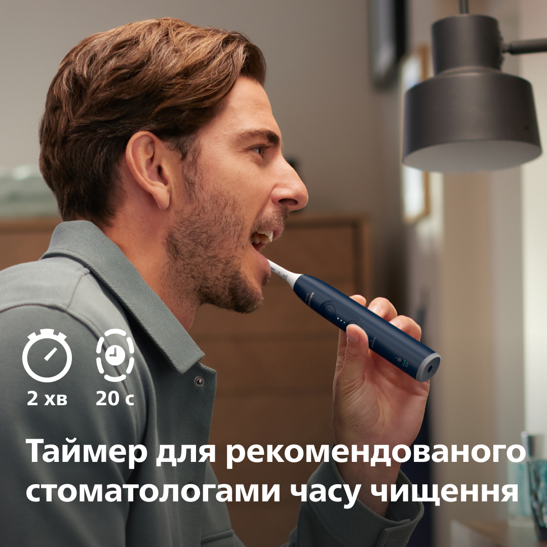 Електрична зубна щітка Philips Sonicare 5300 Series HX7108/01фото