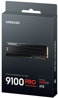 Накопичувач SSD Samsung M.2 4TB PCIe 5.0 9100PRO+ радіаторфото10