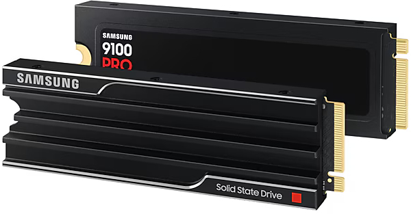 Накопичувач SSD Samsung M.2 4TB PCIe 5.0 9100PRO+ радіаторфото7