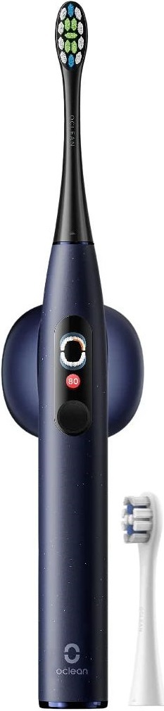 Электрическая зубная щетка Oclean X Pro Digital Dark Blue фото 3