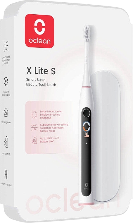 Электрическая зубная щетка Oclean X Lite Set Grey фото